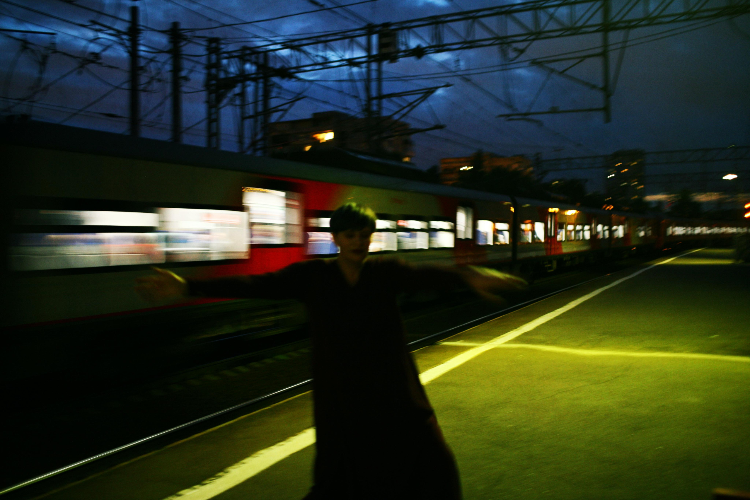 Anna and the fire. Victoria Dini. Art photography in London / Folkestone, UK