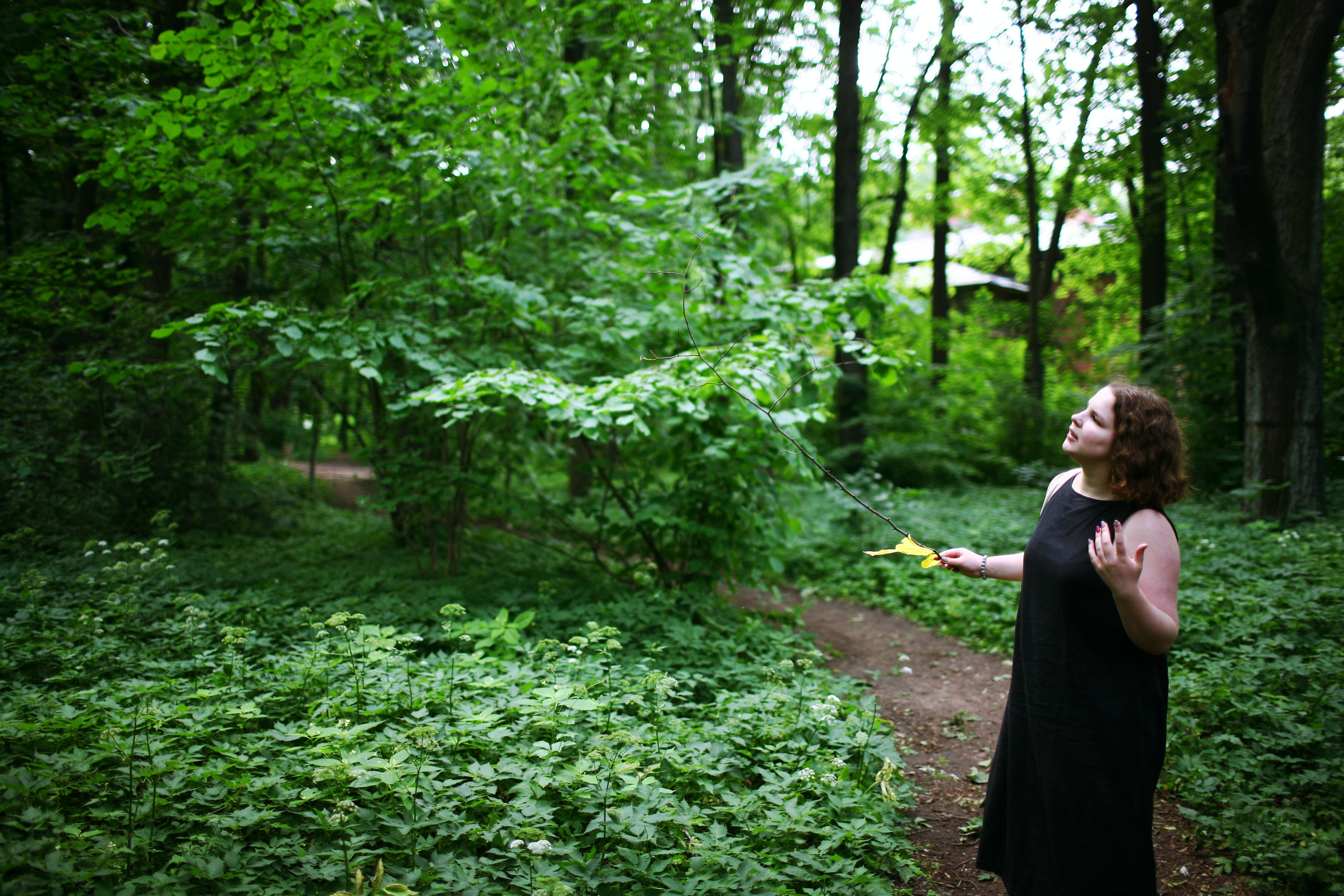 Milena, driades' daughter. Victoria Dini. Art photography in London / Folkestone, UK