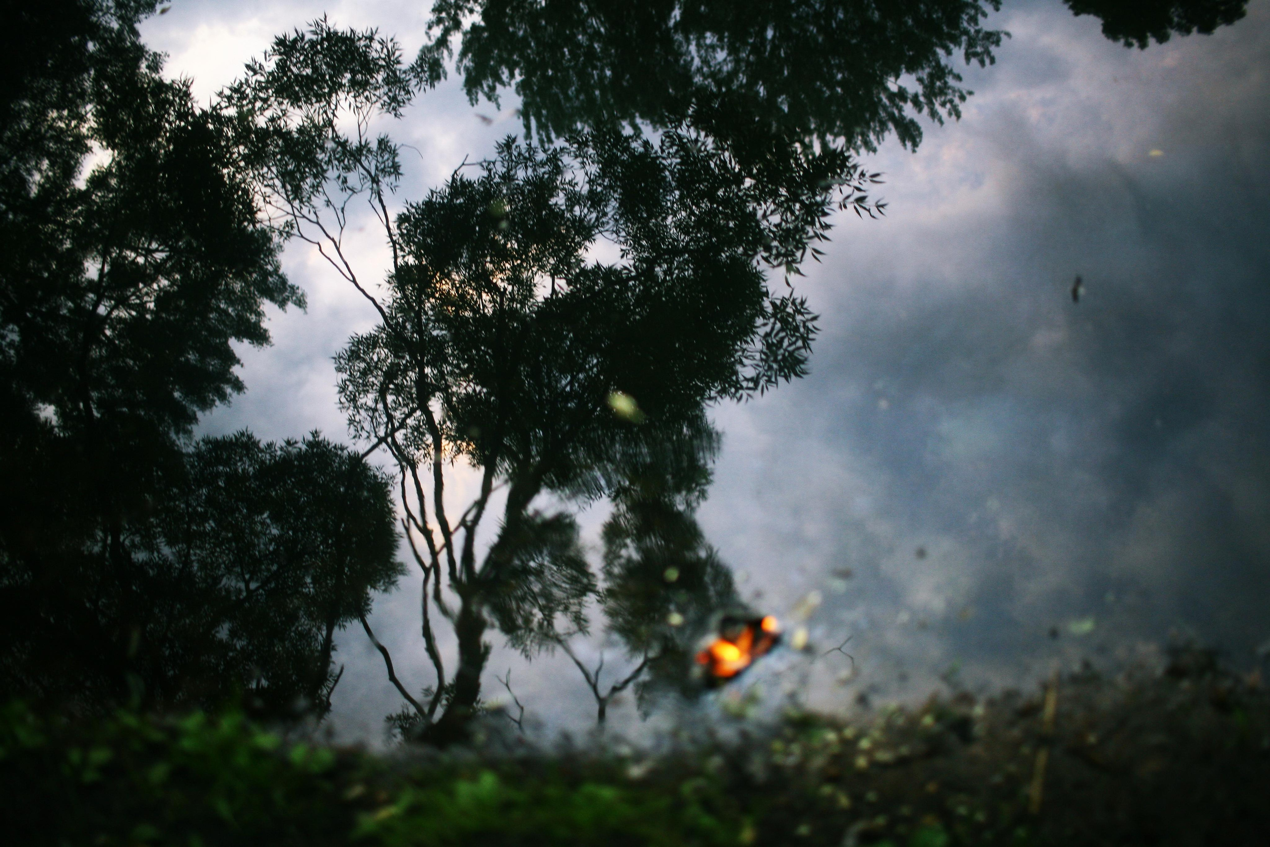Anna and the fire. Victoria Dini. Art photography in London / Folkestone, UK