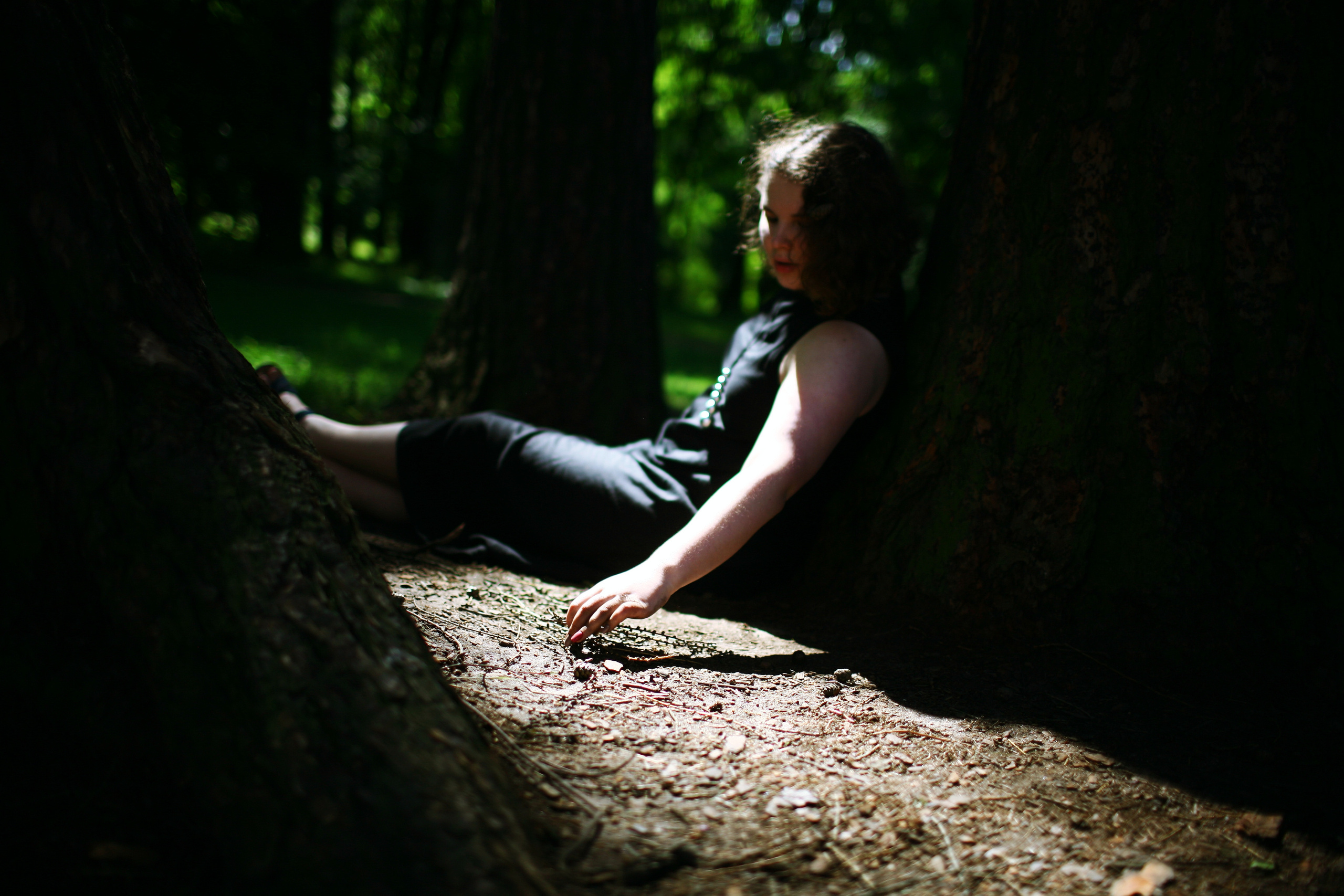 Milena, driades' daughter. Victoria Dini. Art photography in London / Folkestone, UK