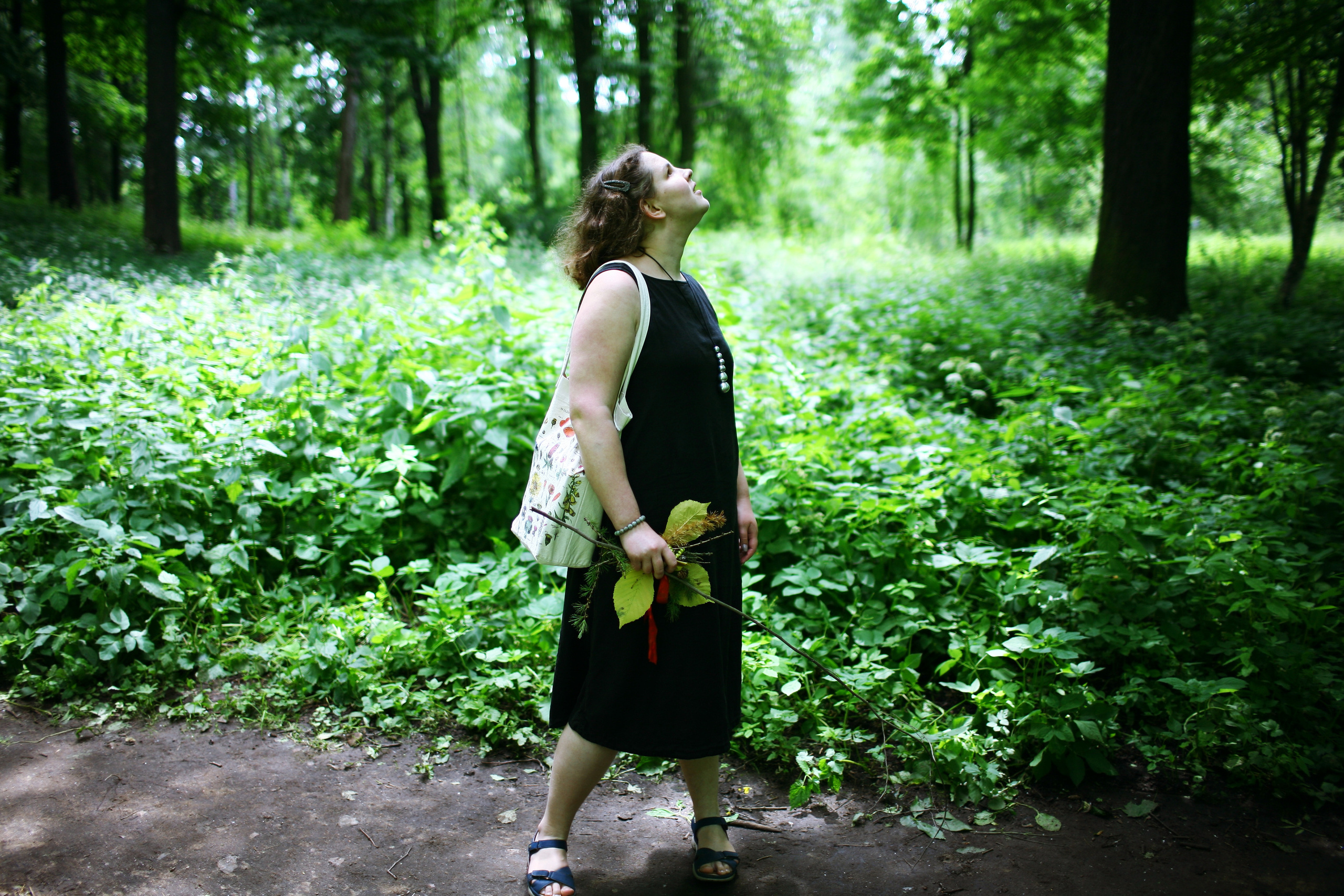 Milena, driades' daughter. Victoria Dini. Art photography in London / Folkestone, UK