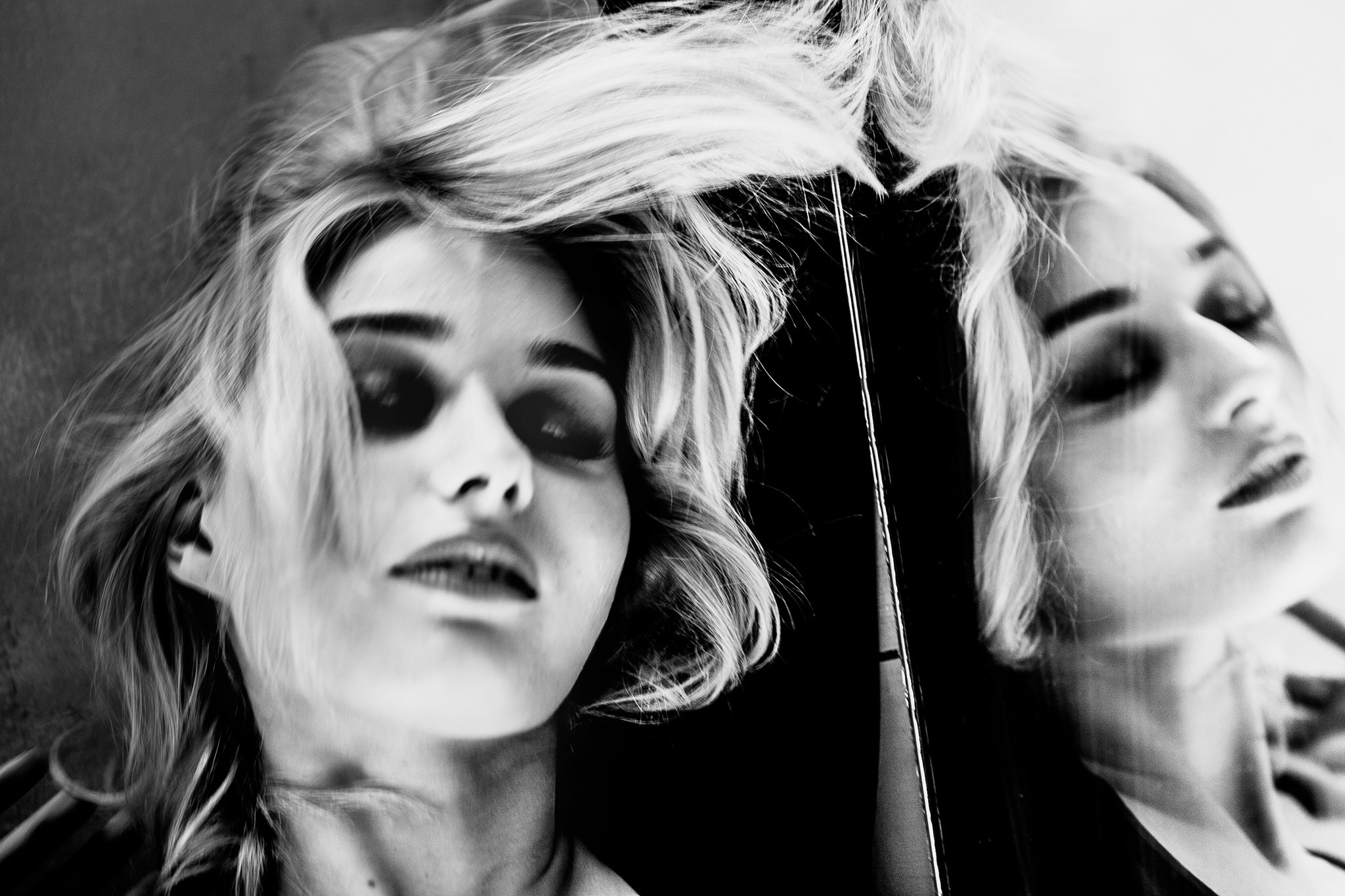 Portraits BW. Sandra Garanca Portrait and event photographer