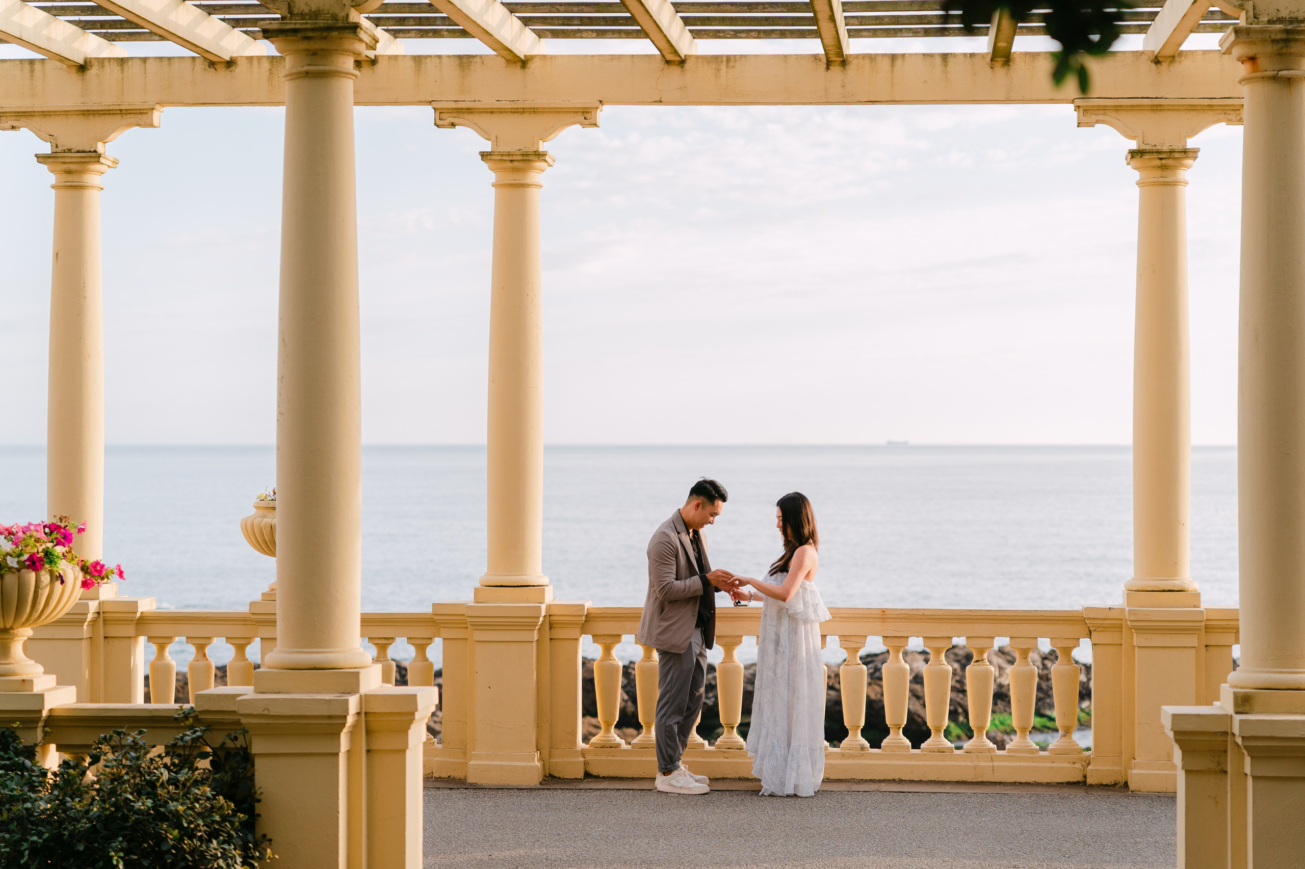 Wedding Proposal at Praia do Molhe