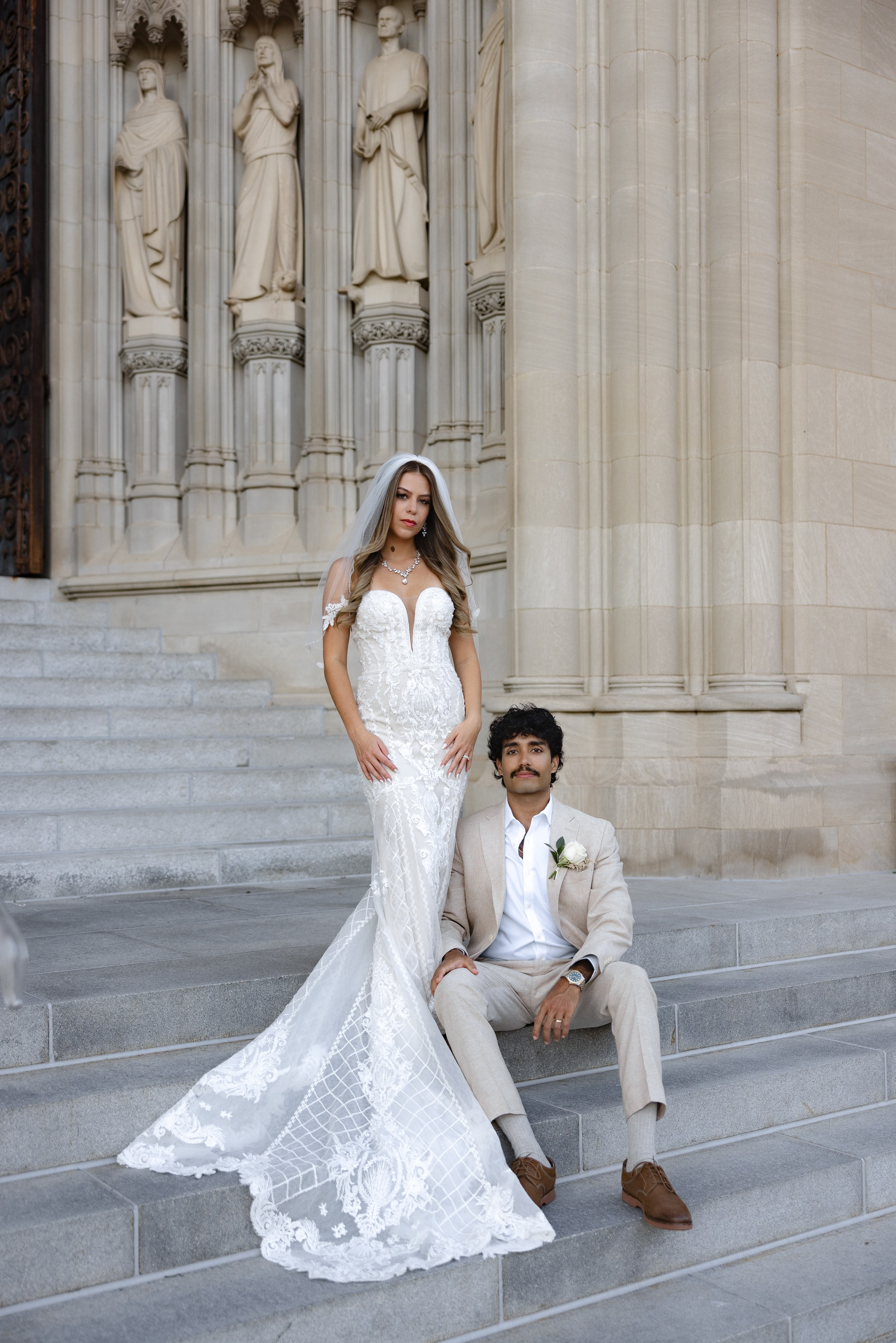 Nina and Arjun. Intimate Elopement in Washington DC. Photographer Anastasia Nagibina