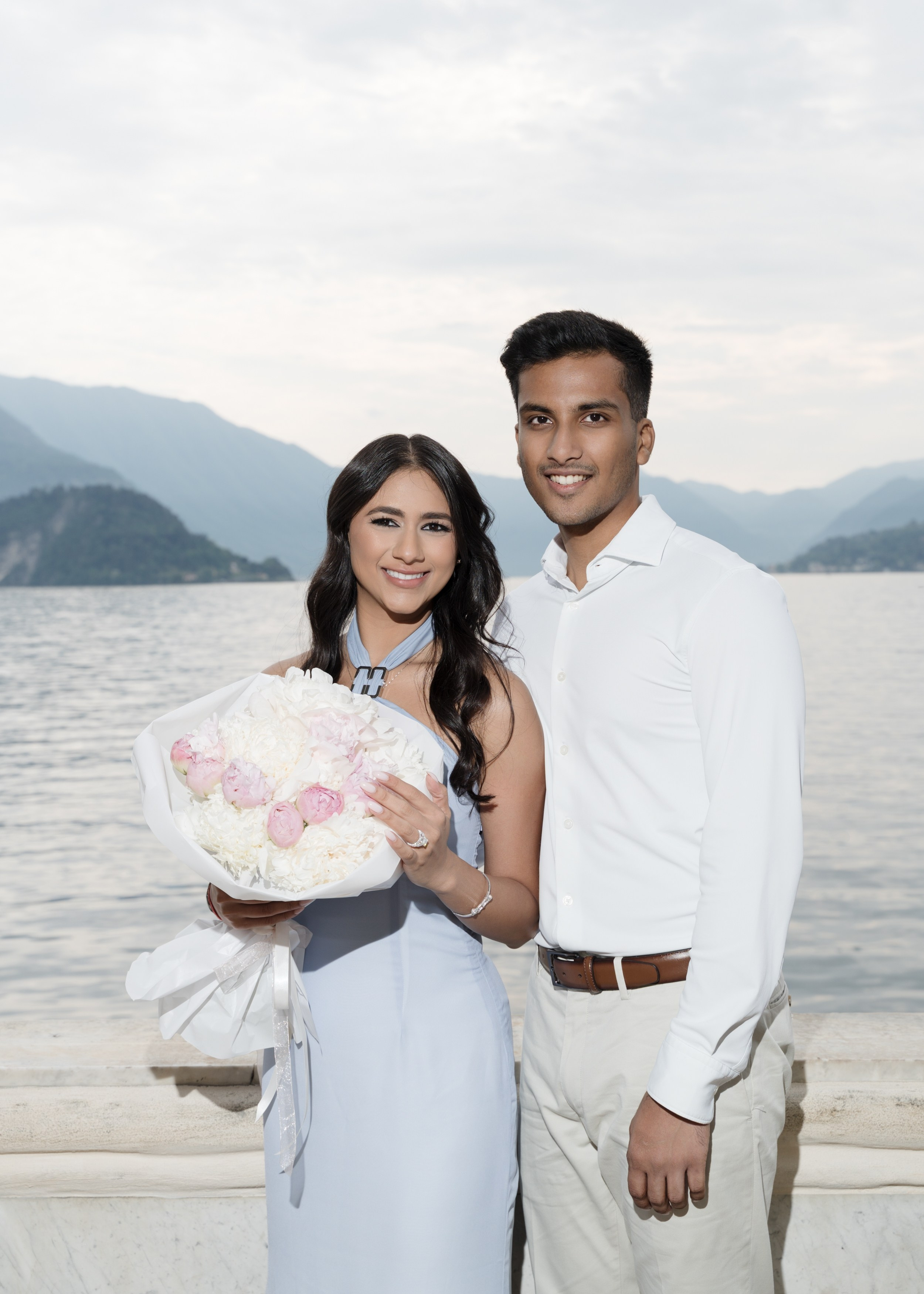 Villa Monastero Secret Proposal. Proposal Photographer in Lake Como
