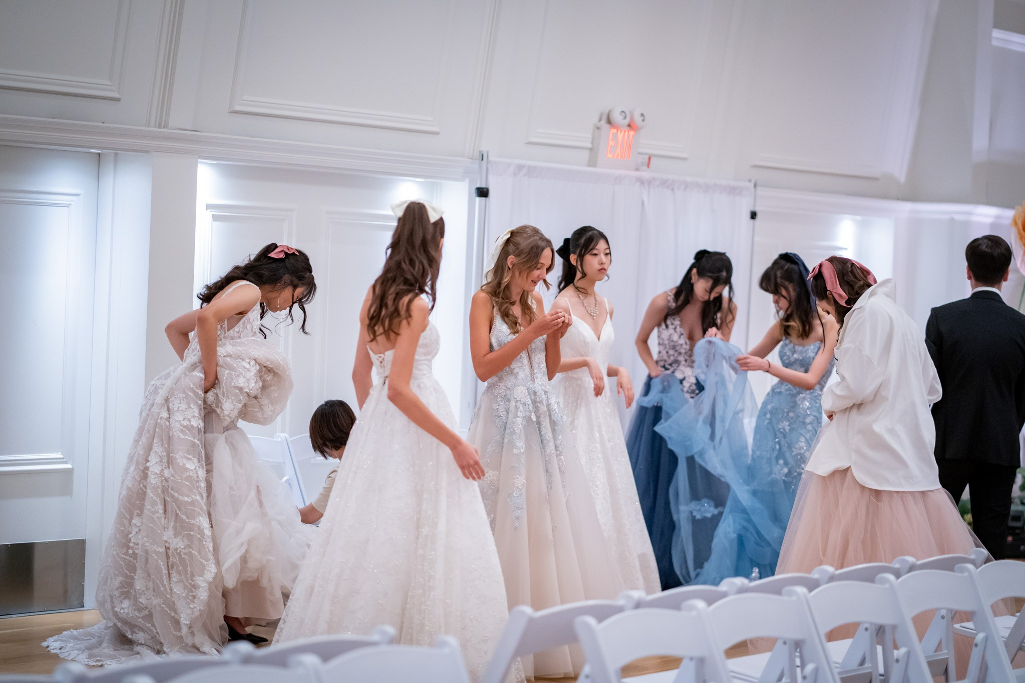 The blooms BTS. Vancouver Kids Photographer