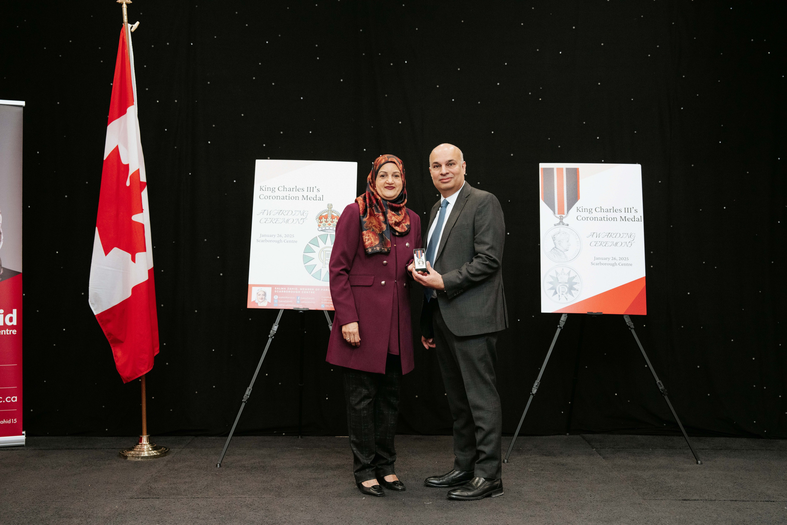 King Charles Coronation Medal Awarding Ceremony. MISAJA MEDIA