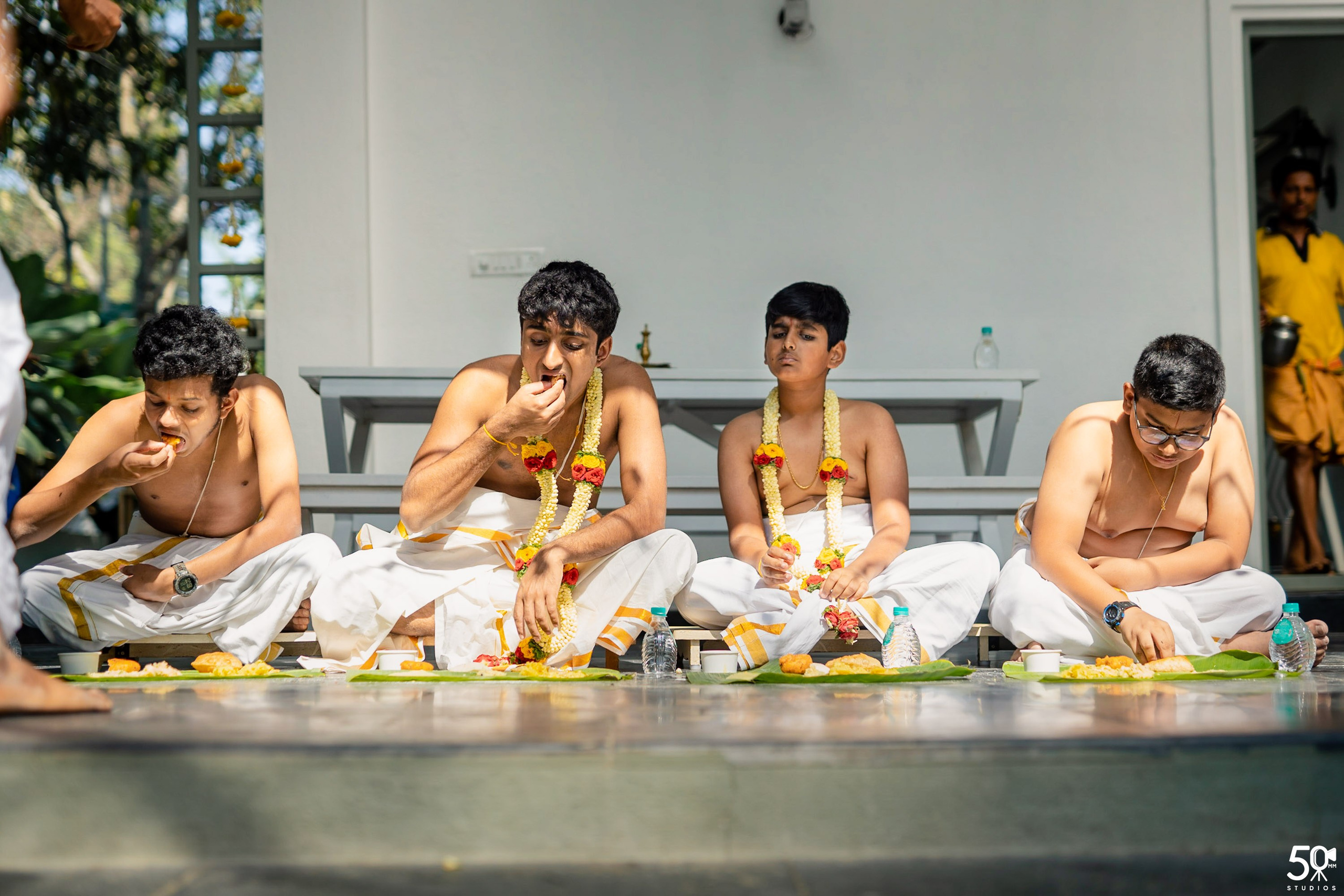 SANJAY AND SAKETH UPANAYANA. 50mm STUDIOS
