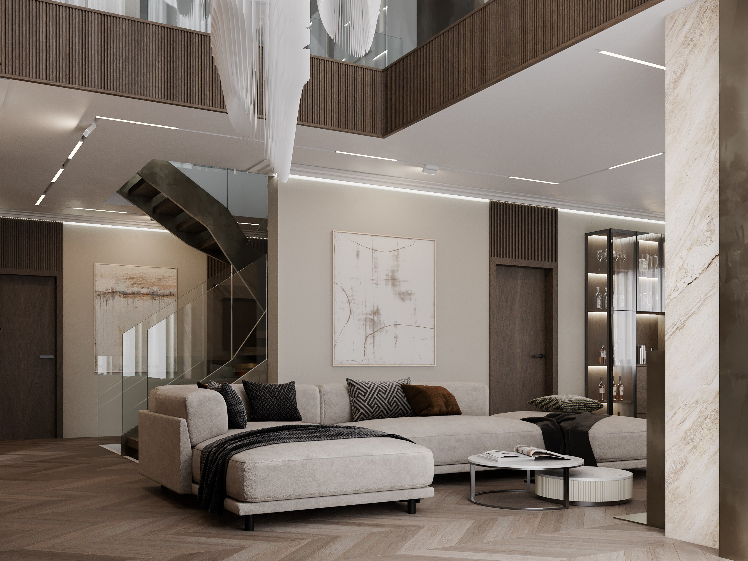 Obývací pokoj — 2. Filipenka architects