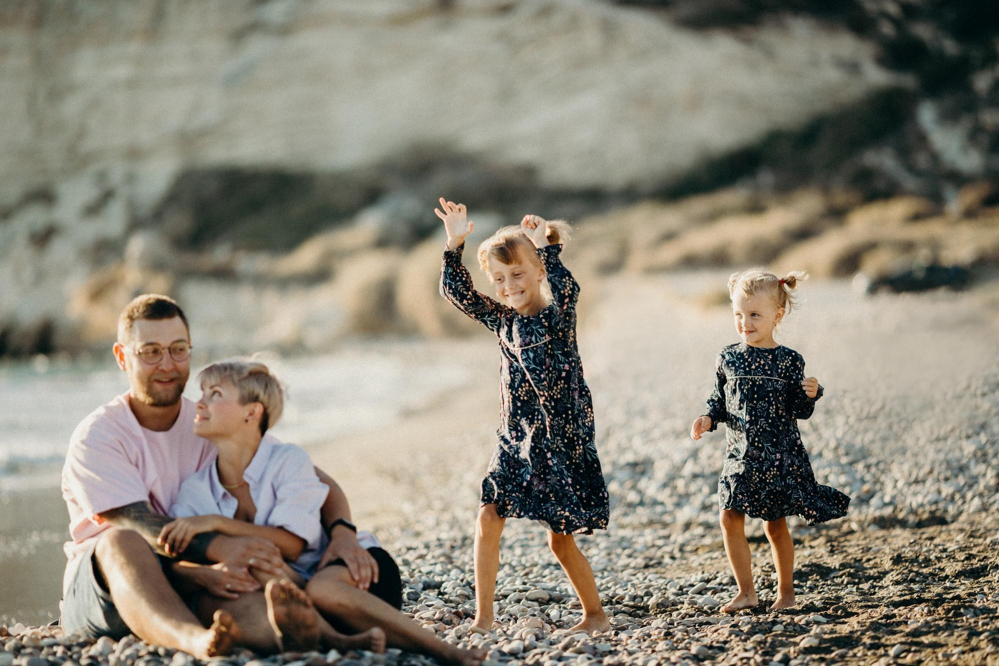 ANYA, JENYA, ARINA & VERA. Family and business portrait’s photographer in Cyprus