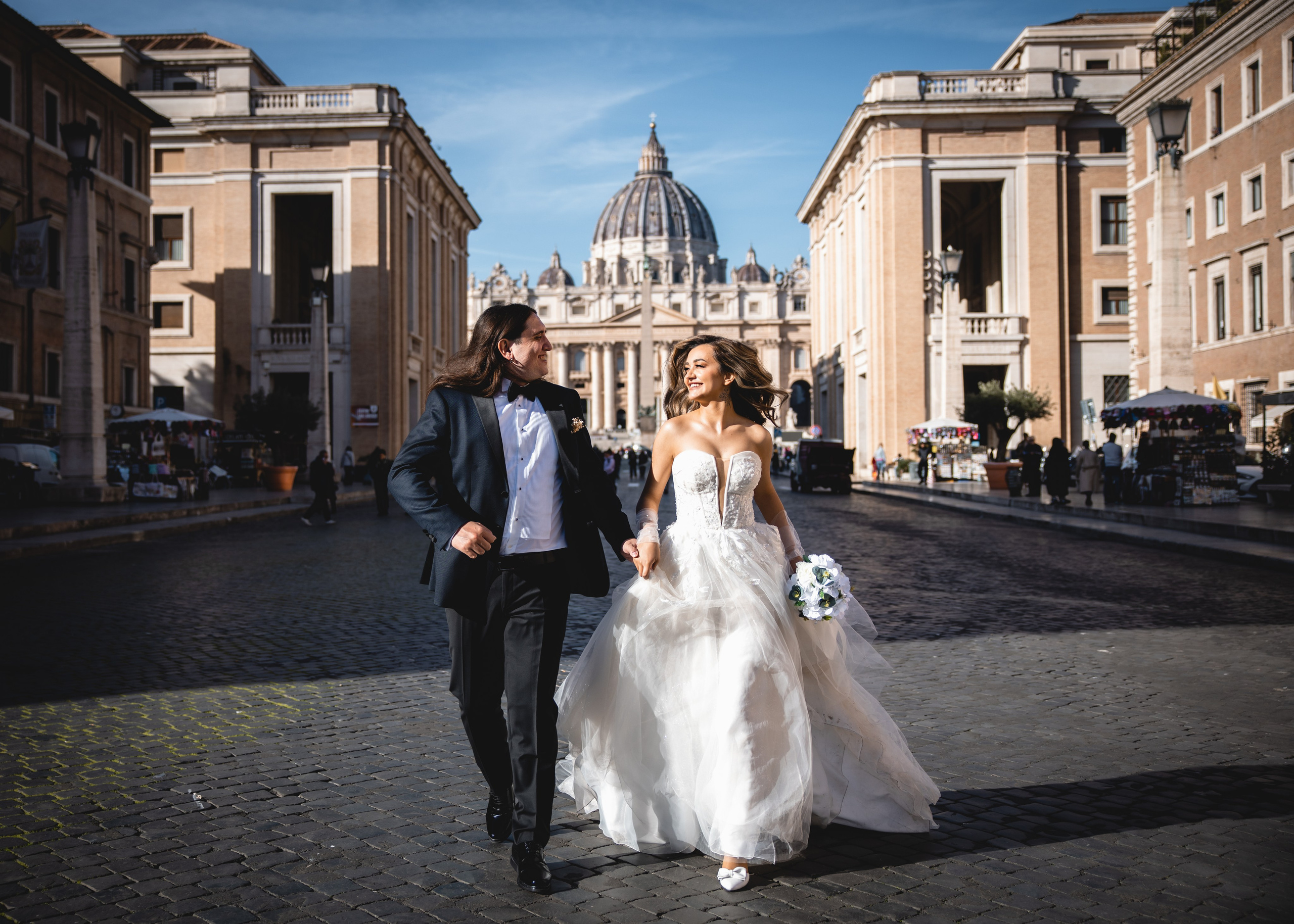 Wedding in Roma. Professional wedding photographer in Copenhagen, Denmark — Julia Byron
