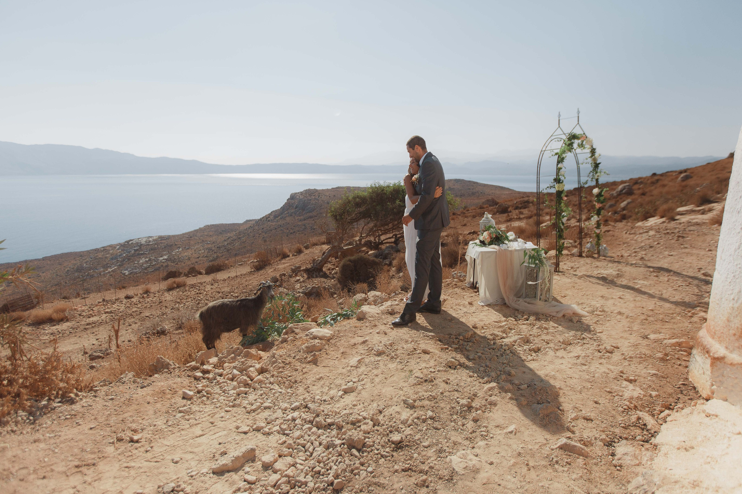 Marino & Steffi, Crete. Denny Savon — Photographer in Santorini | Weddings, Love Stories & Flying Dress