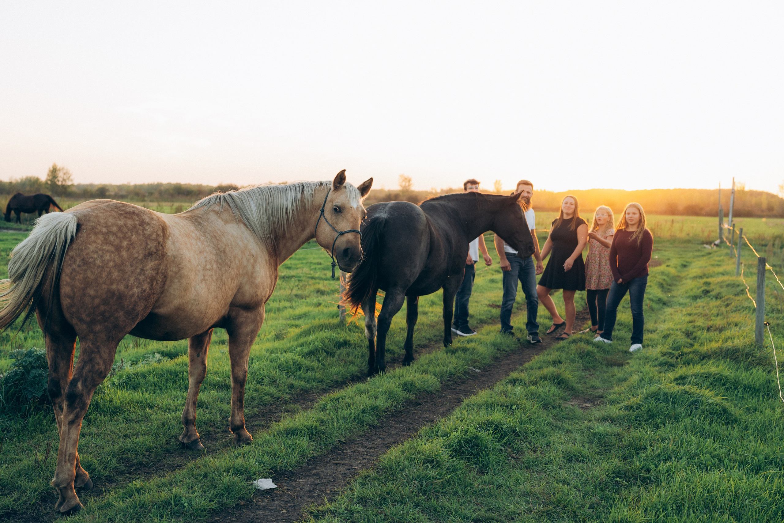 Tiffany and John’s family. Photographer Viktoriia Skavronskaya