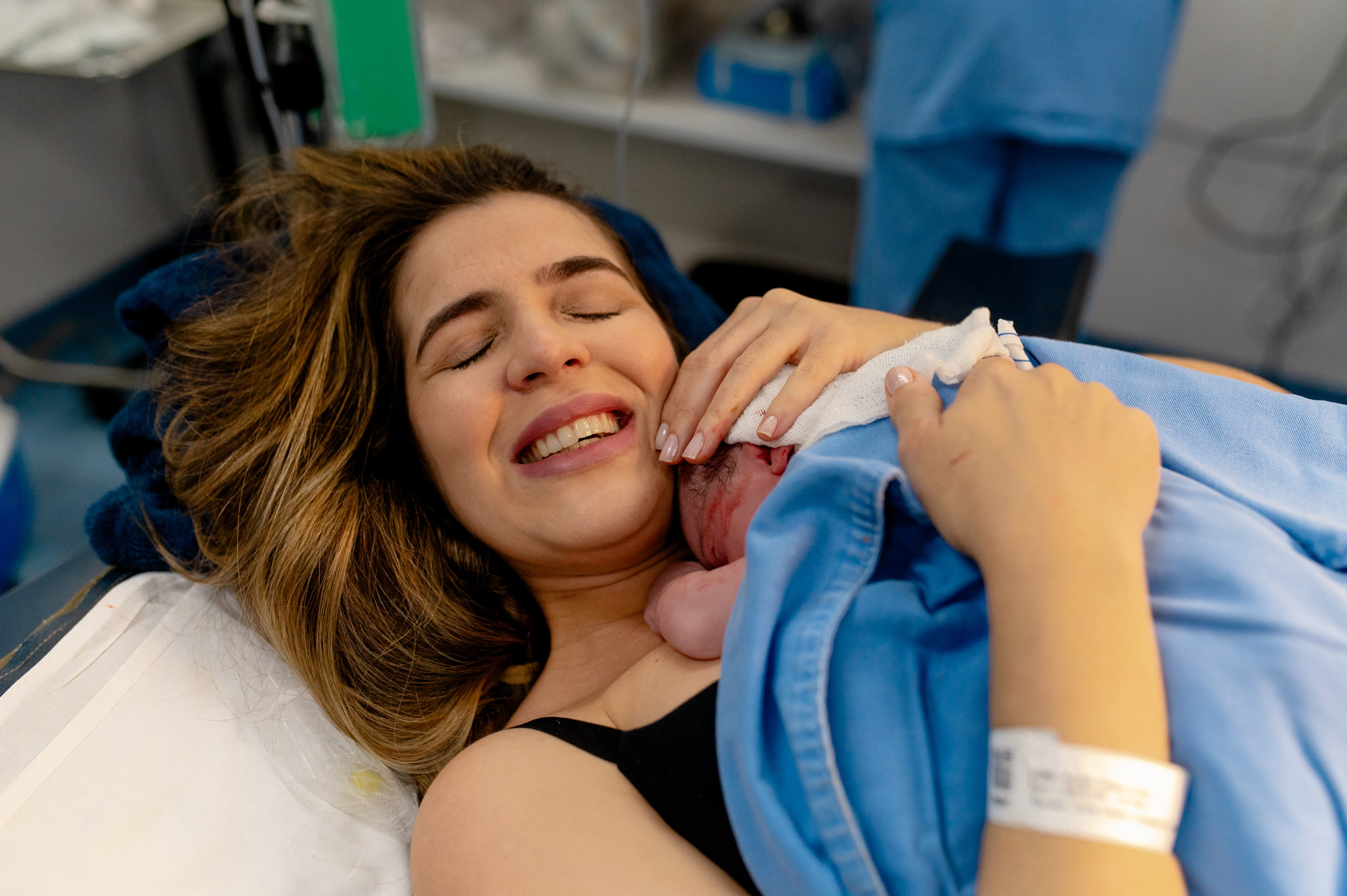 Nascer Luisa. Água Carmim Fotografia