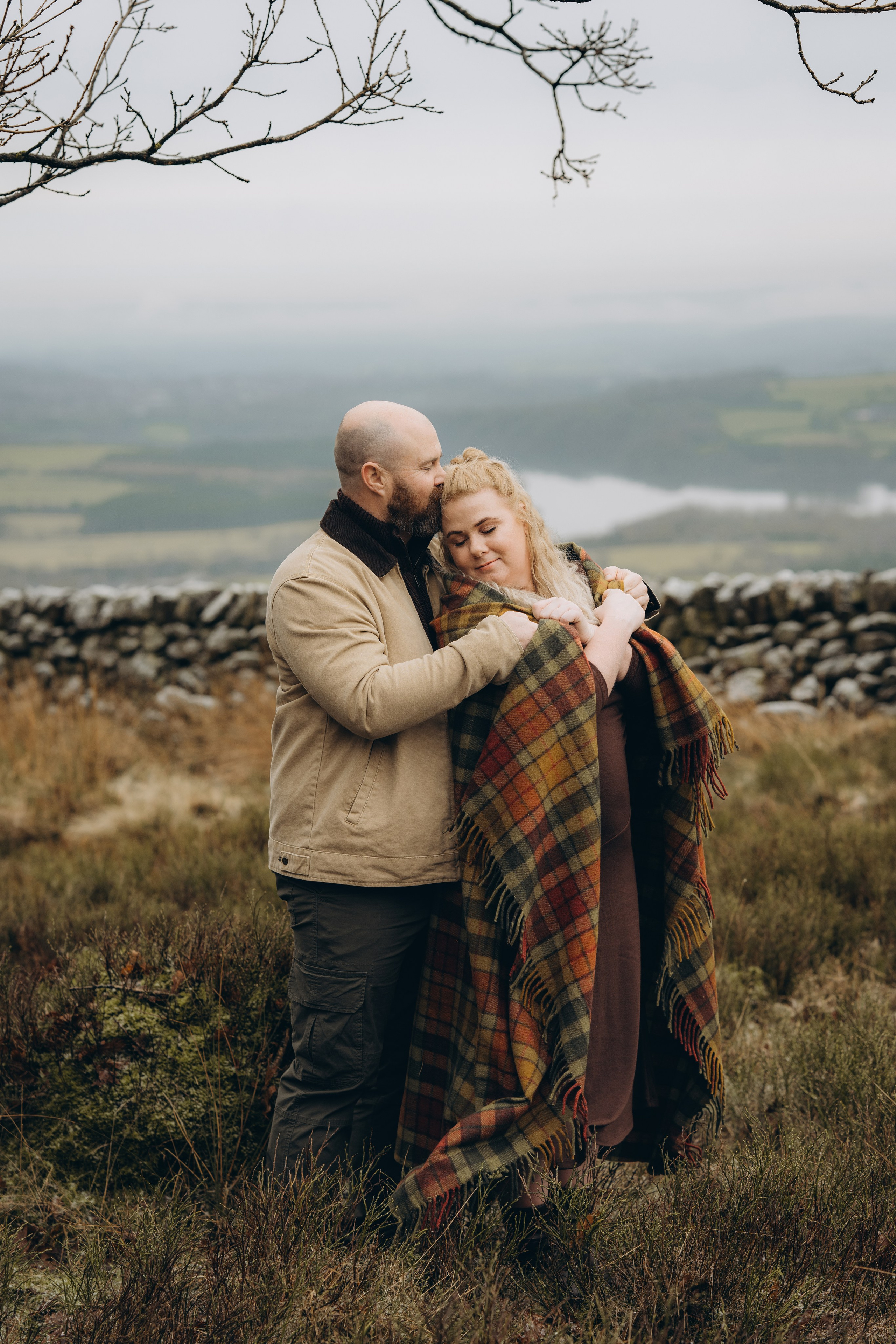 L & C in Peak District. Tania Gandrabur, photographer in West Midlands, England