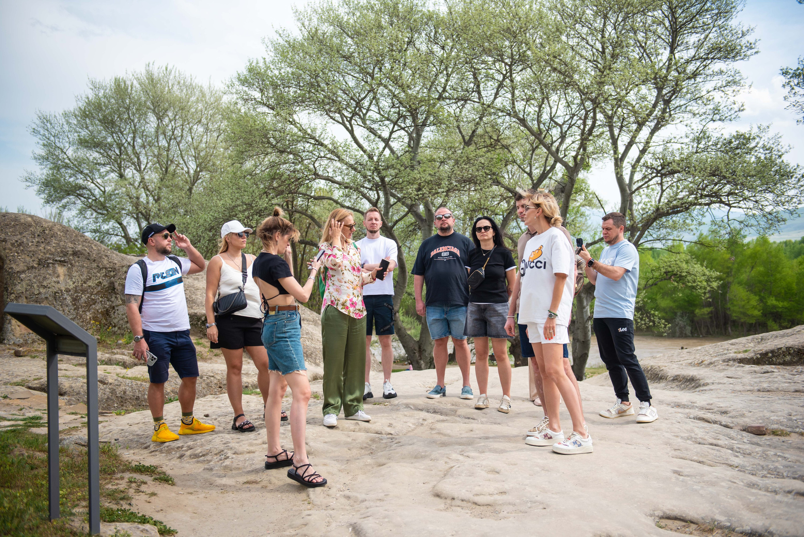 Uplistsikhe. Photographer in Tbilisi