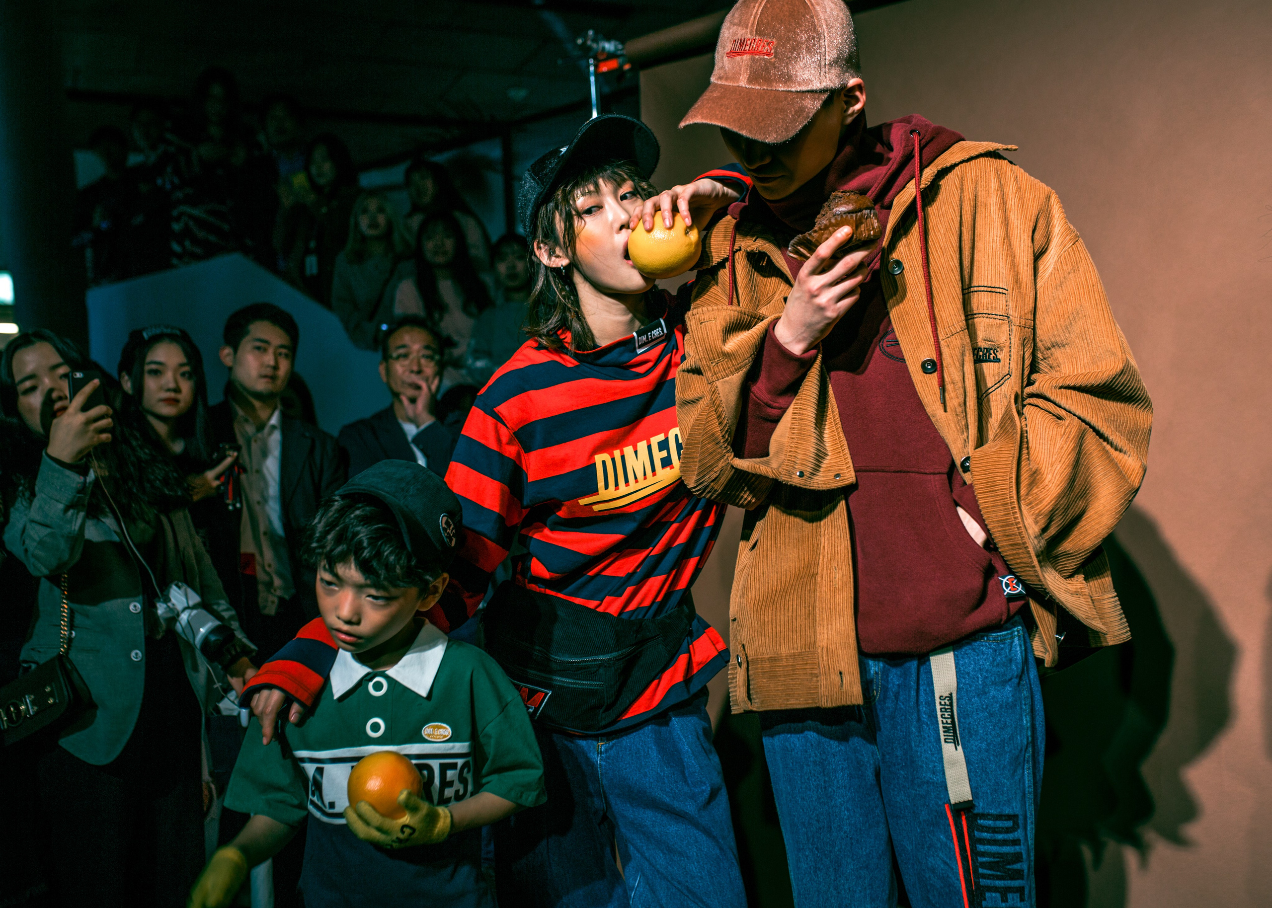 Seoul fashion week 2014 (CRES. E DIM show). Portrait photographer in South Korea Olga Lian