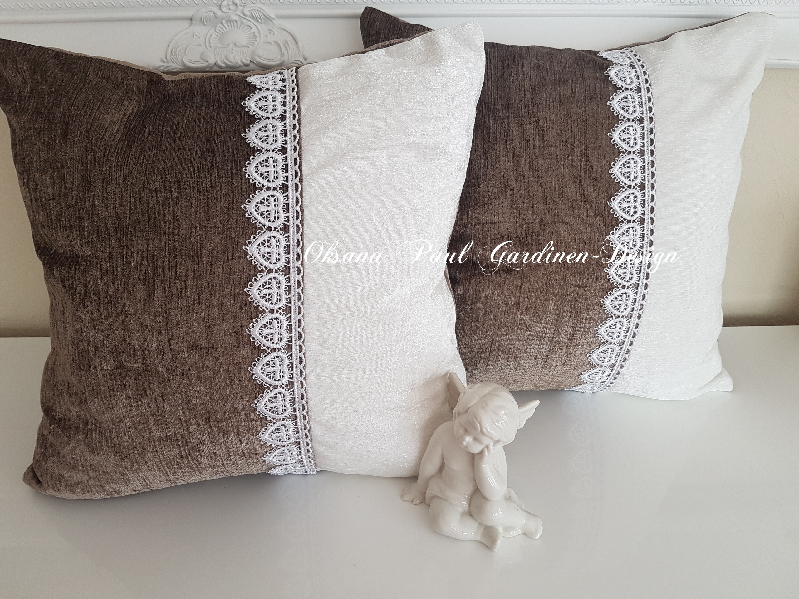 Подушки /Kissen ➜. Oksana Paul-Gardinen-Design Oksana Paul ✧ Art of Gardinen & Textile Design ✧ Polymer Clay Art & Handmade Creatures