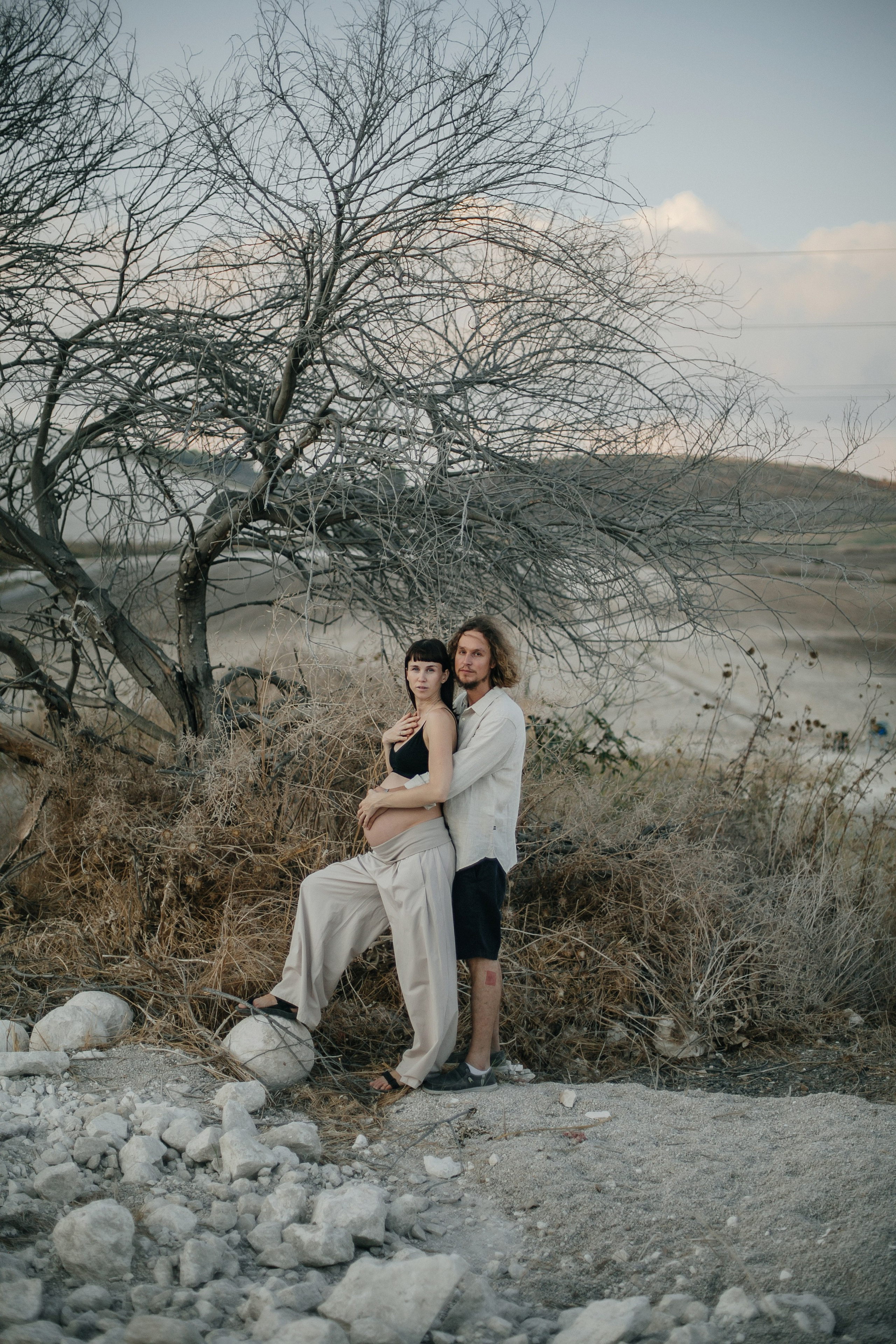 Kiryat Tivon field. Family photographer in Israel