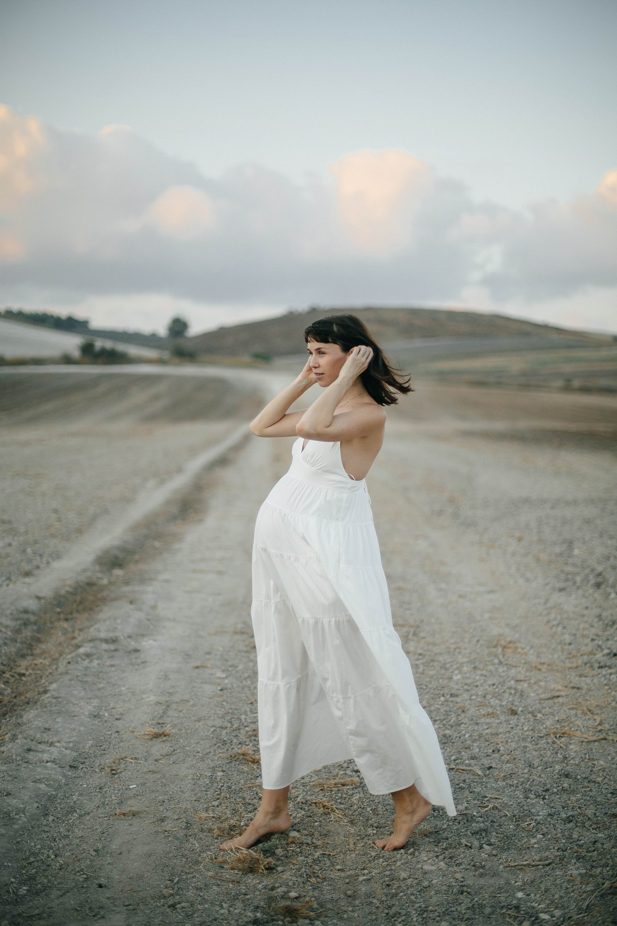 Kiryat Tivon field. Family photographer in Israel