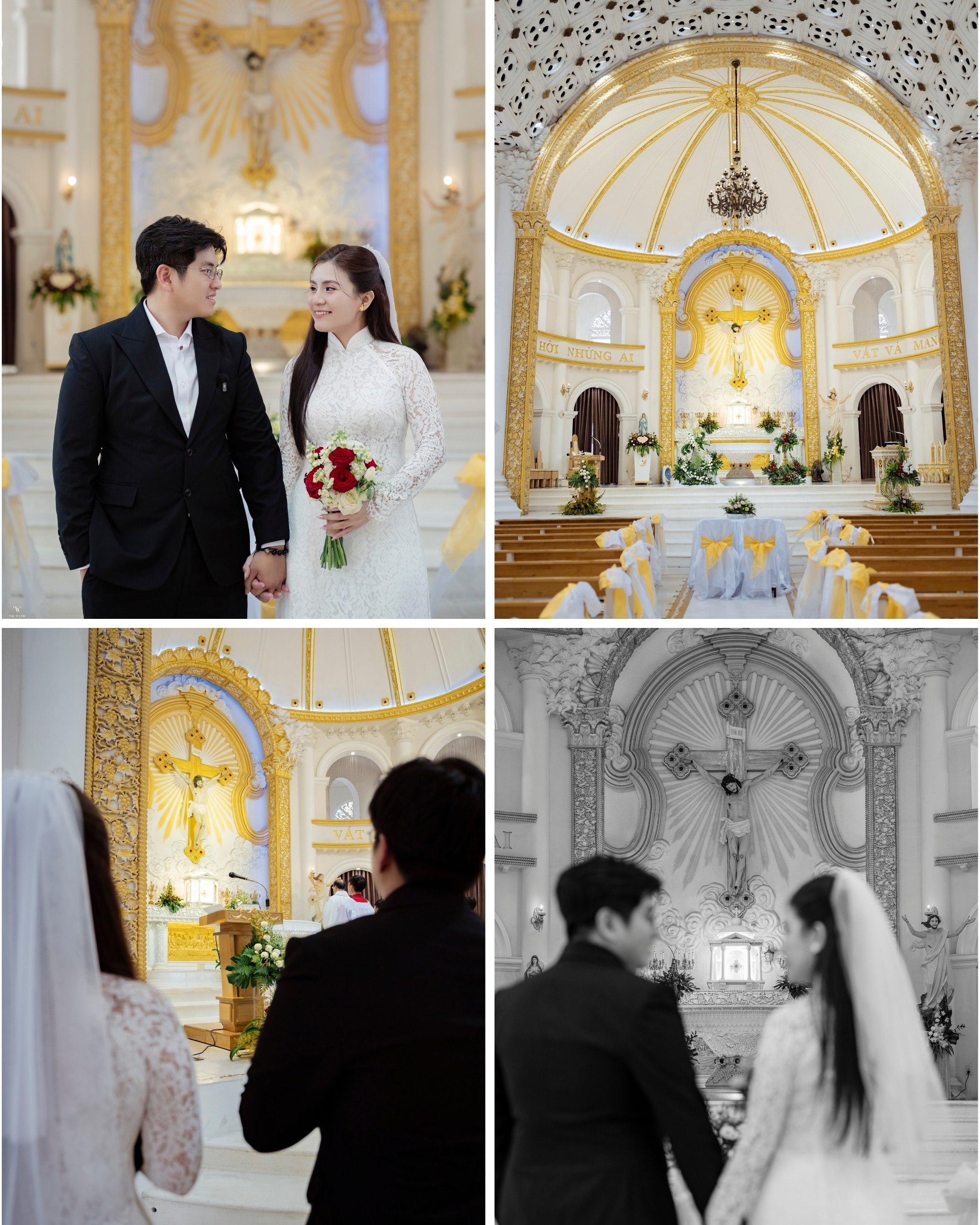 NHÀ THỜ — ANH & TRANG. WEDDING PHOTOGRAPHER IN VIETNAM