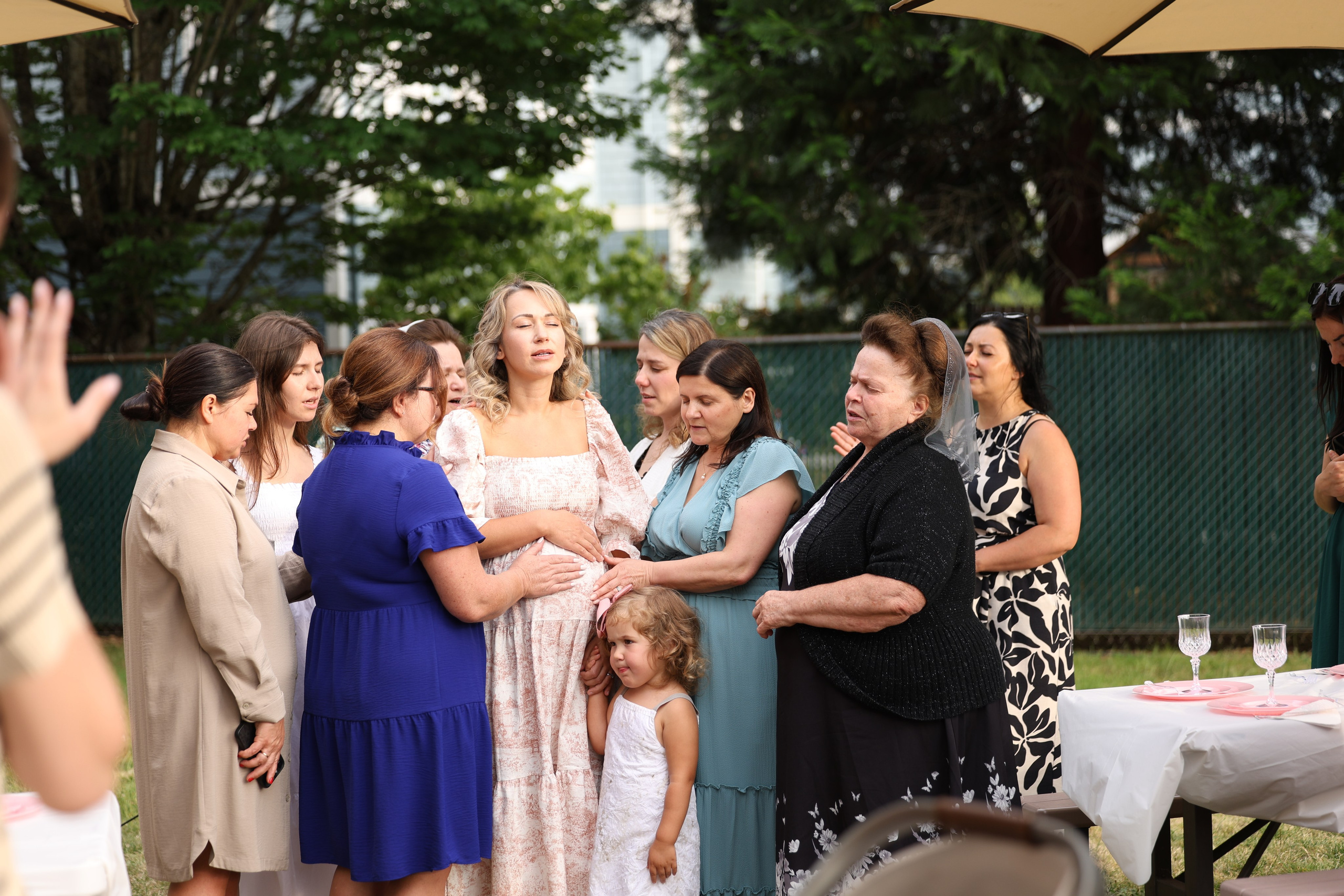 Natasha’s baby shower 6-24-25. Smirna Christian Church