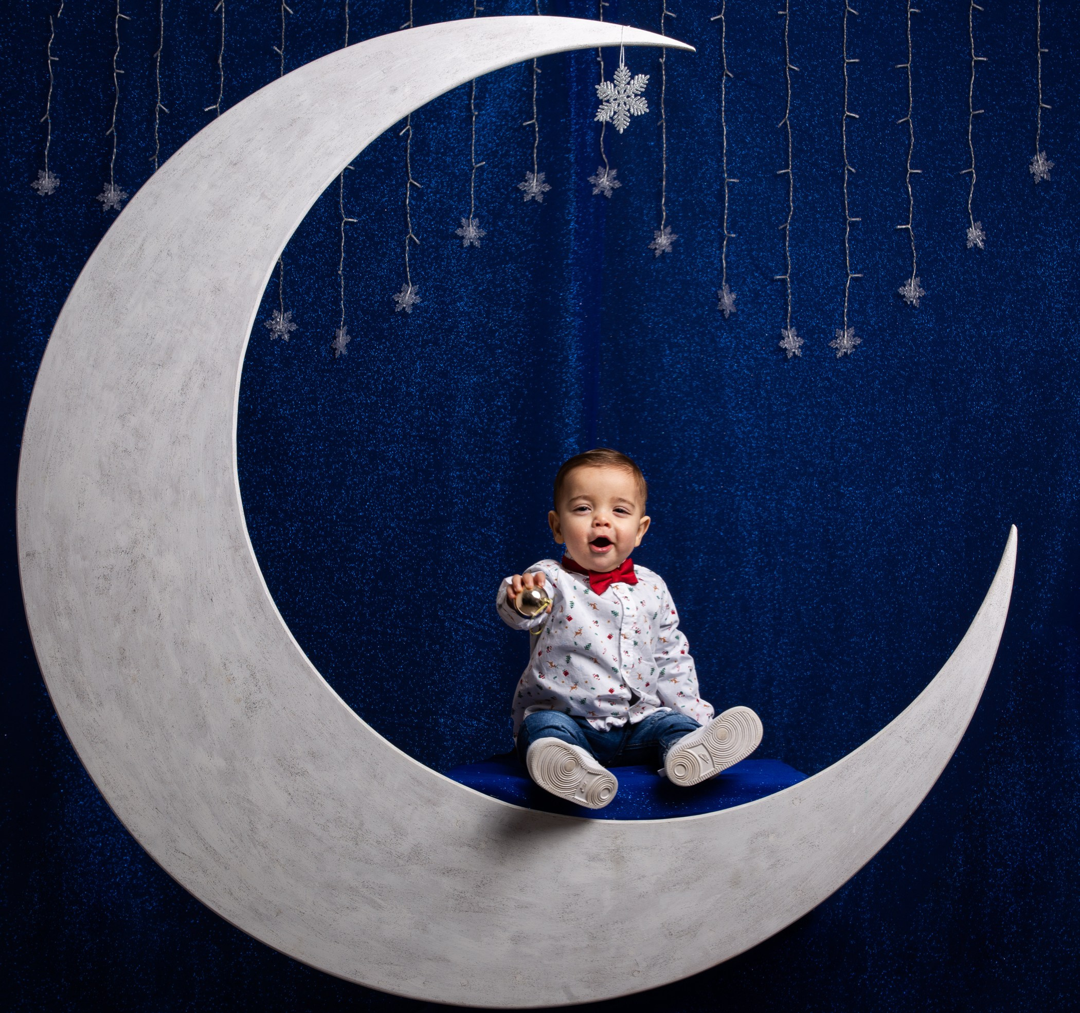 Navidad de Vanessa y familia. Fotógrafo en Mataró, Eugenia Shikhina