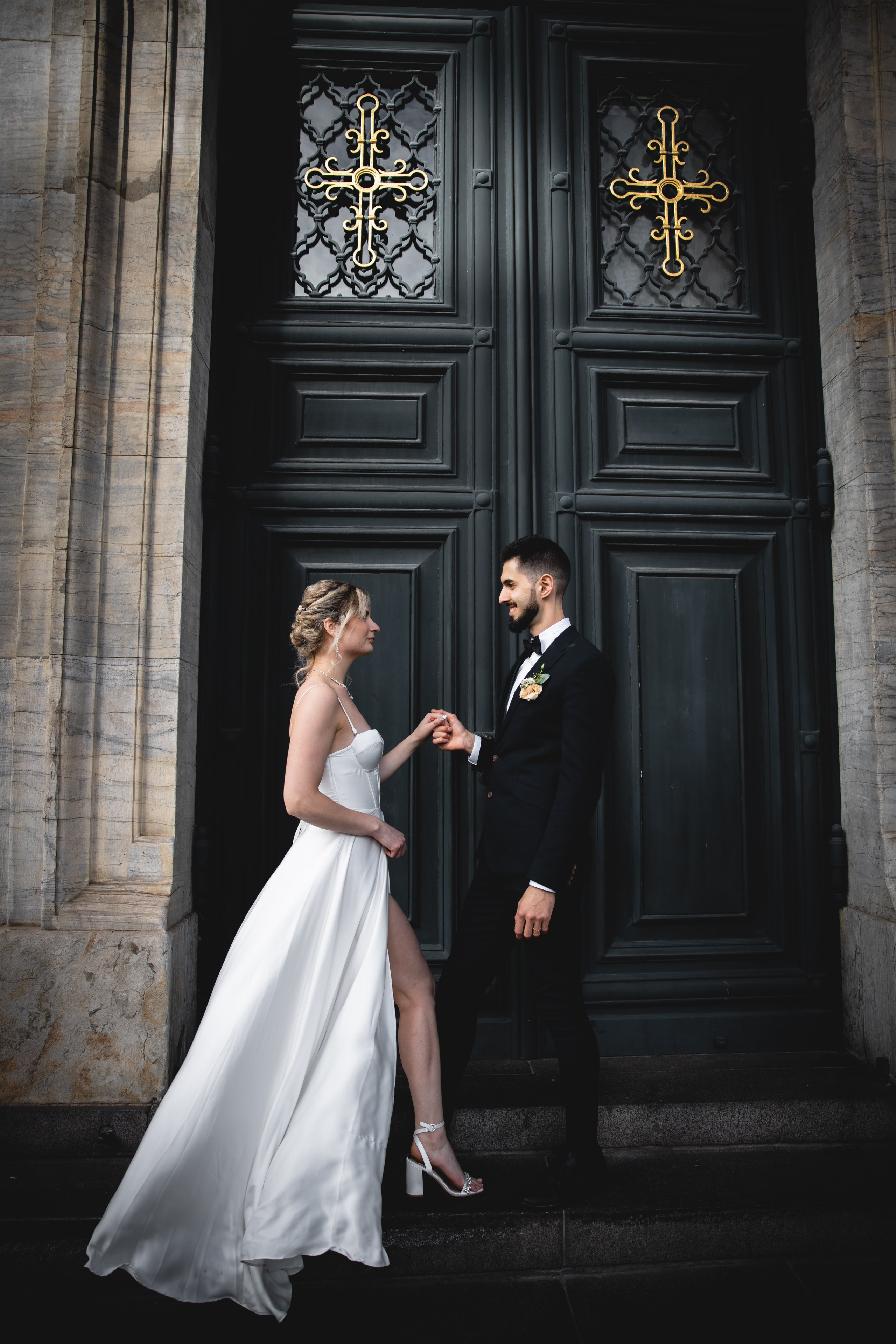Johanna and Miroslav. Professional wedding photographer in Copenhagen, Denmark — Julia Byron