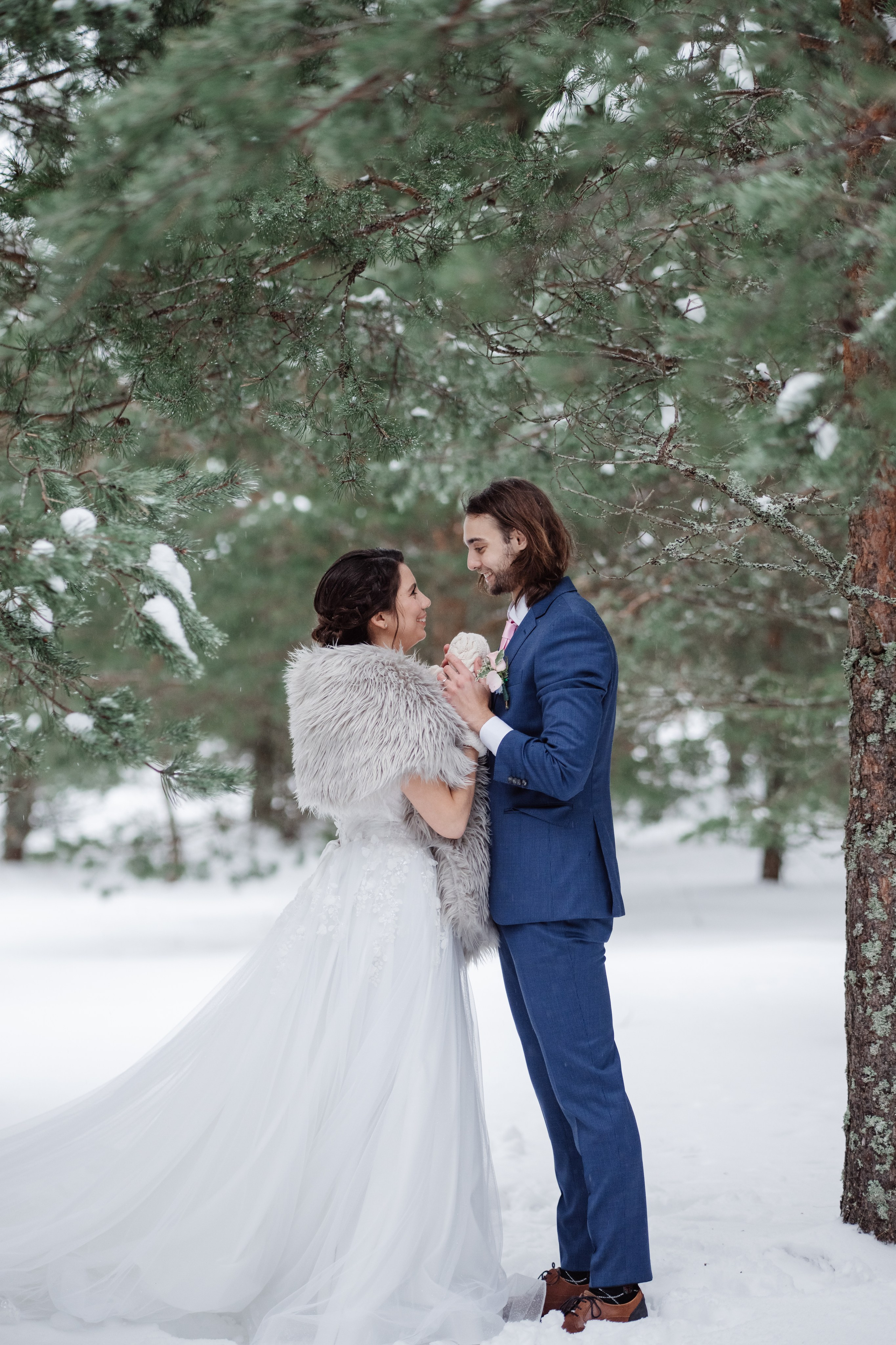 Winter bryllup. Bryllupsfotograf i hele Norge
