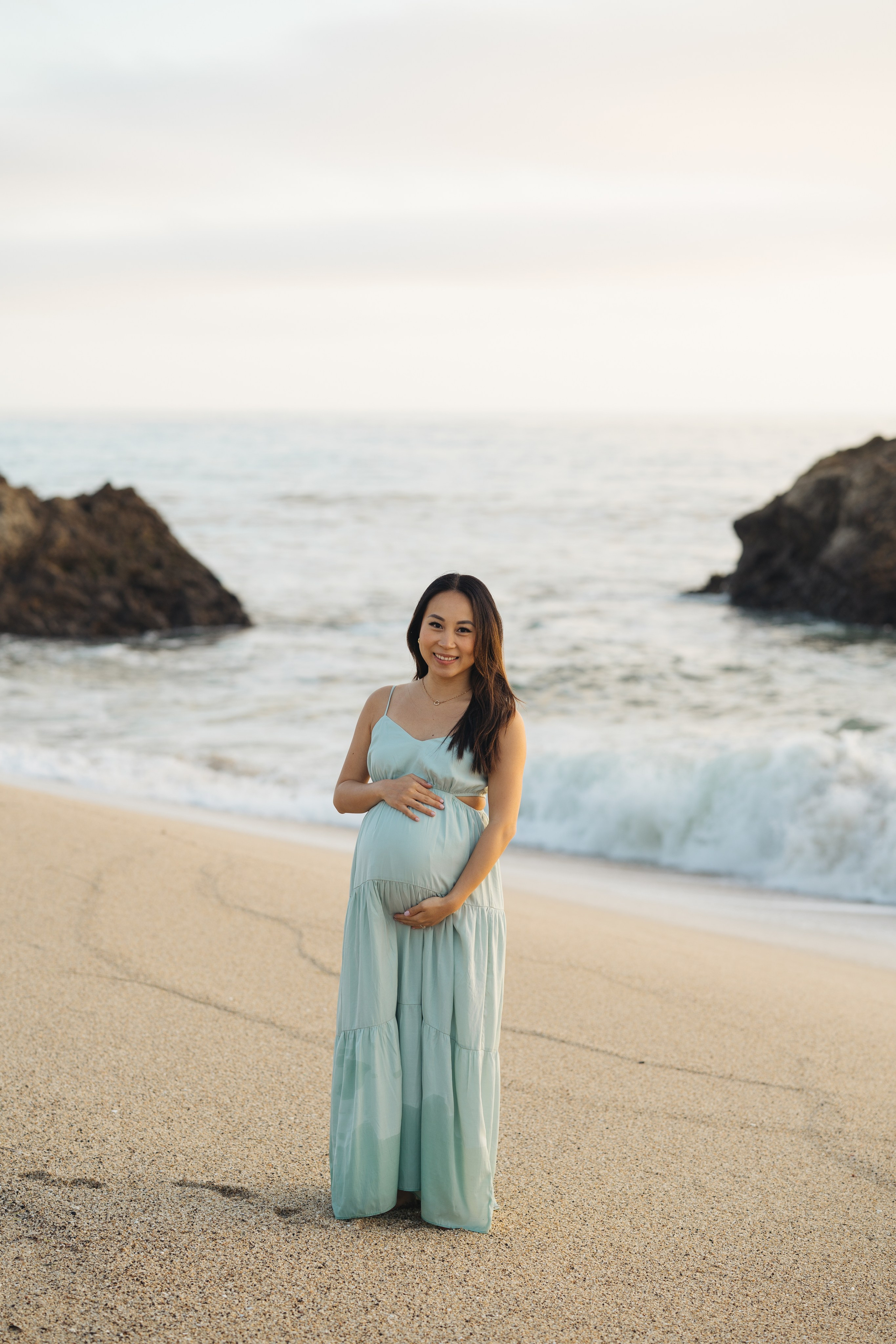 Yan Maternity Session at Half Moon Bay. Soulo Photography | San Francisco Bay Area Based Photographer