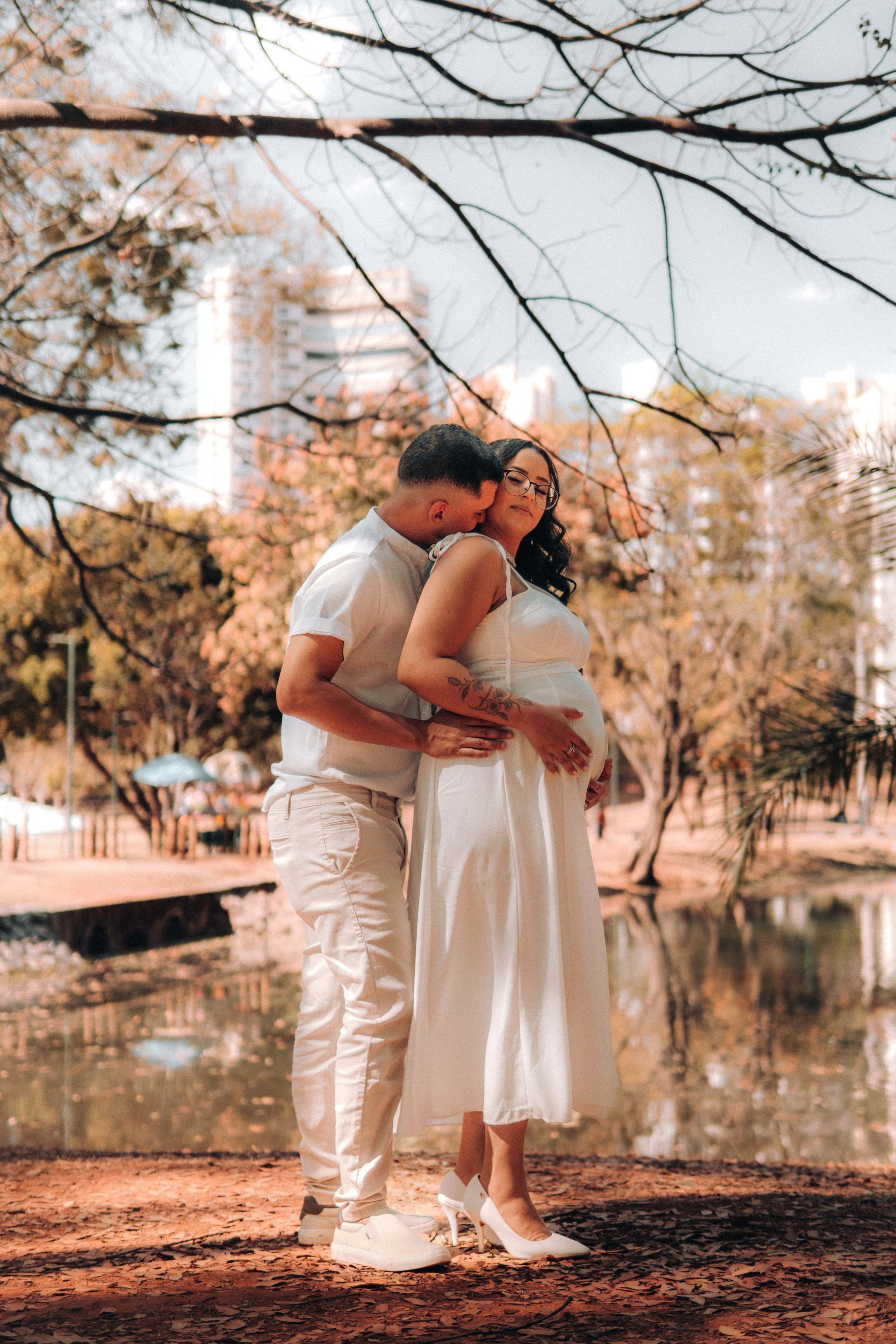 Família e Gestante. Reference Visuals