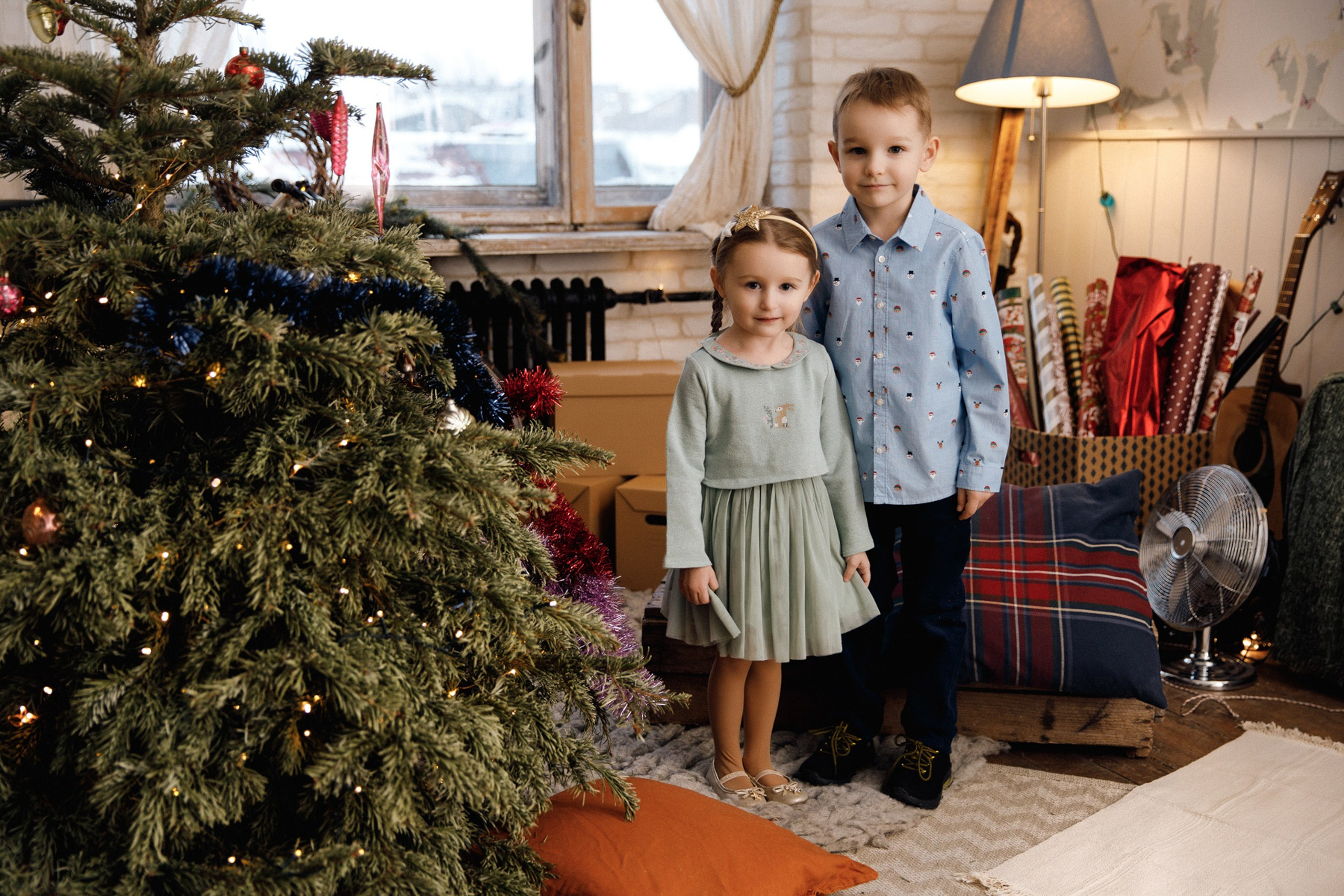 Christmas and New Year photo sessions in Riga, Latvia in studio. Evgeny Timofeyev | Wedding & Content photographer and videographer