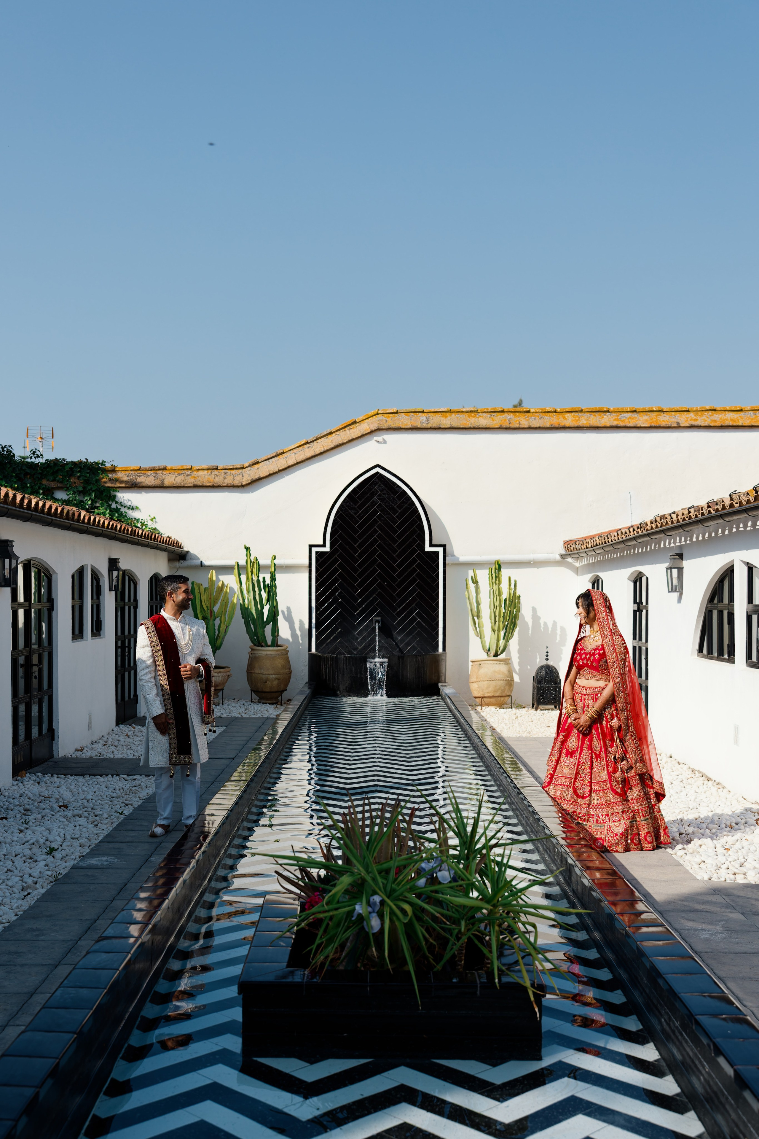 Indian wedding at Gran Villa Rosa, Barcelona