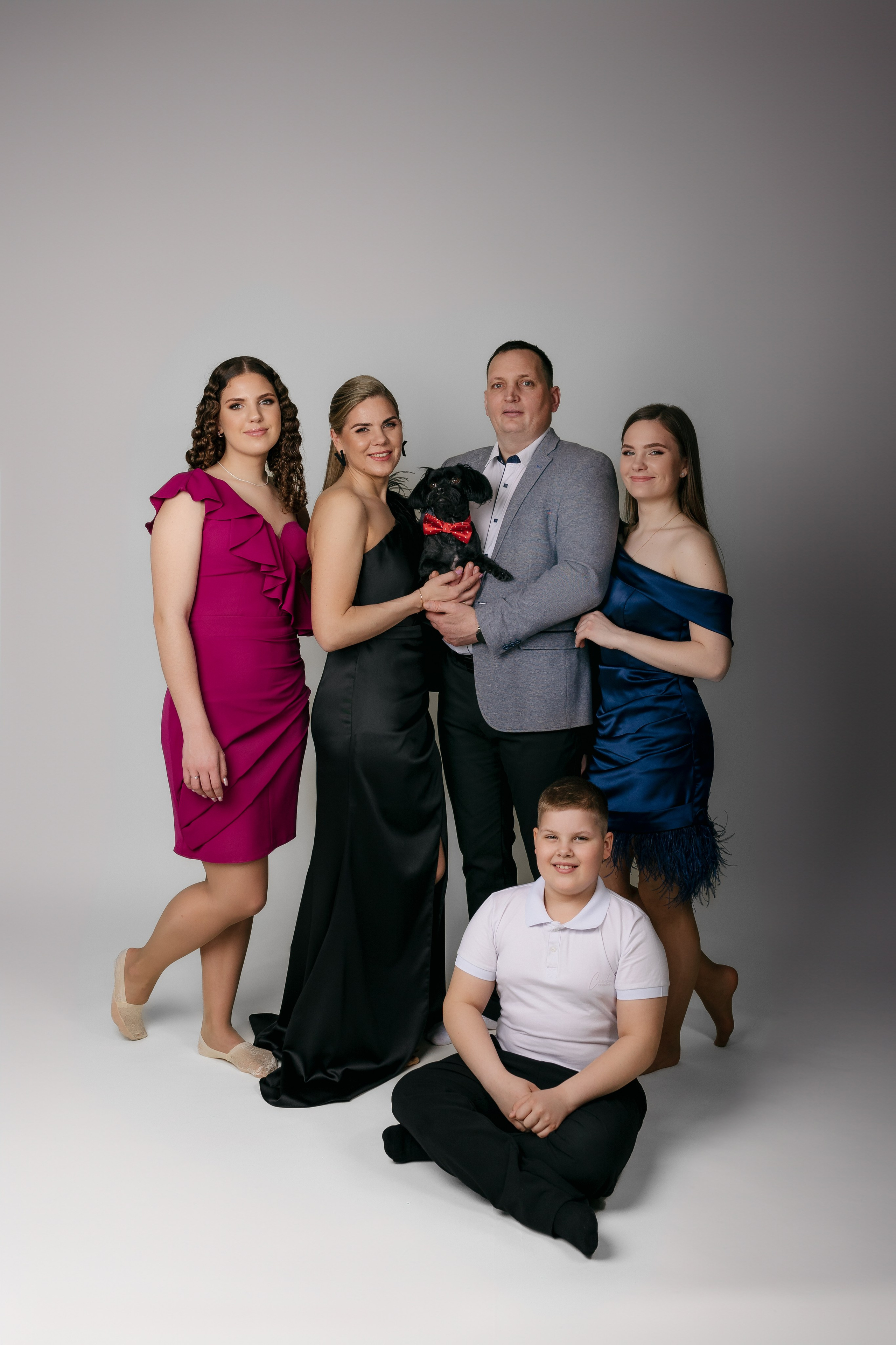 Šeimos fotosesija foto studojoje Marijampolėje