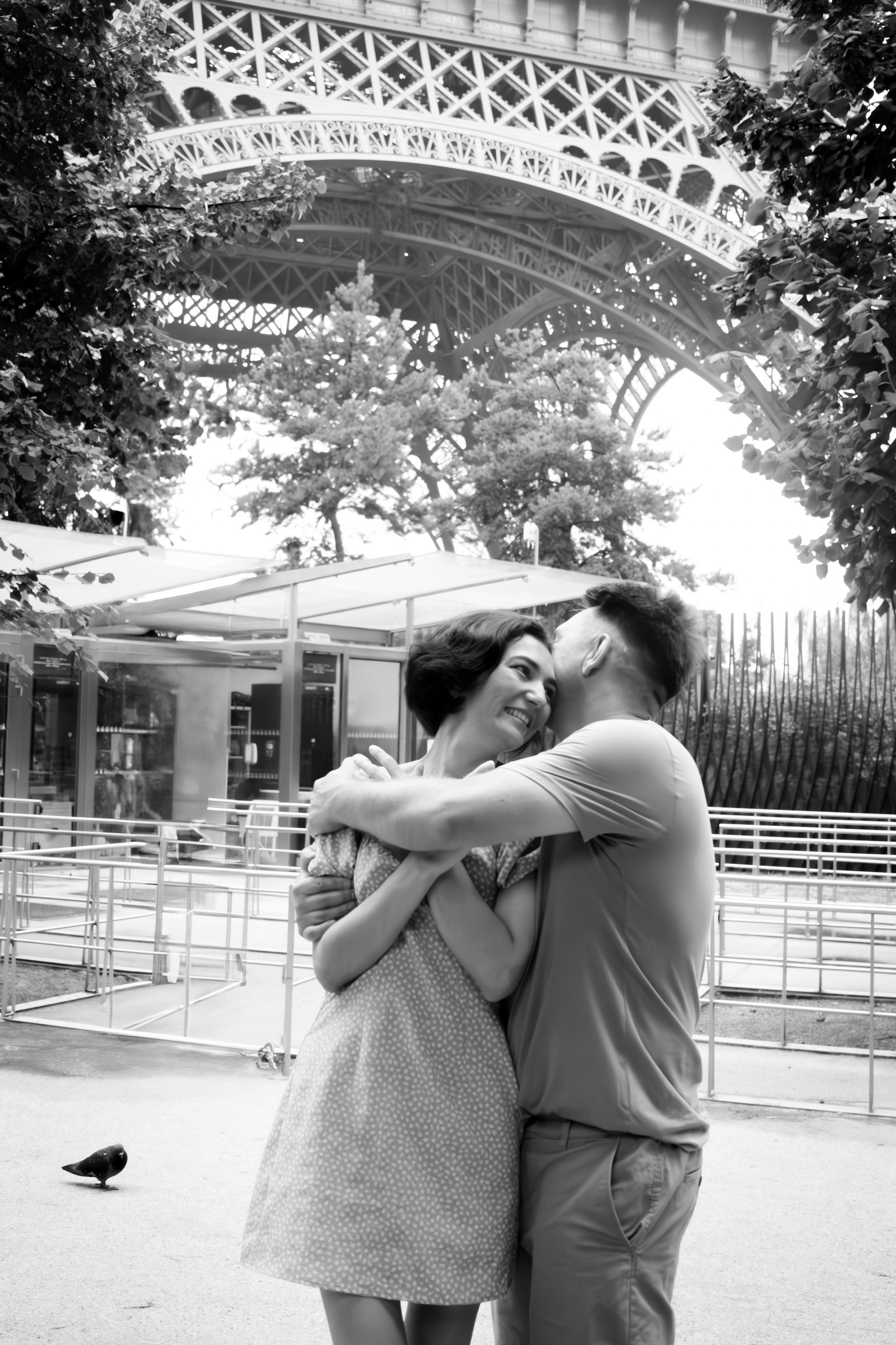 Alfiya’s wedding anniversary in Paris. Photographer in Paris Marina Chaput