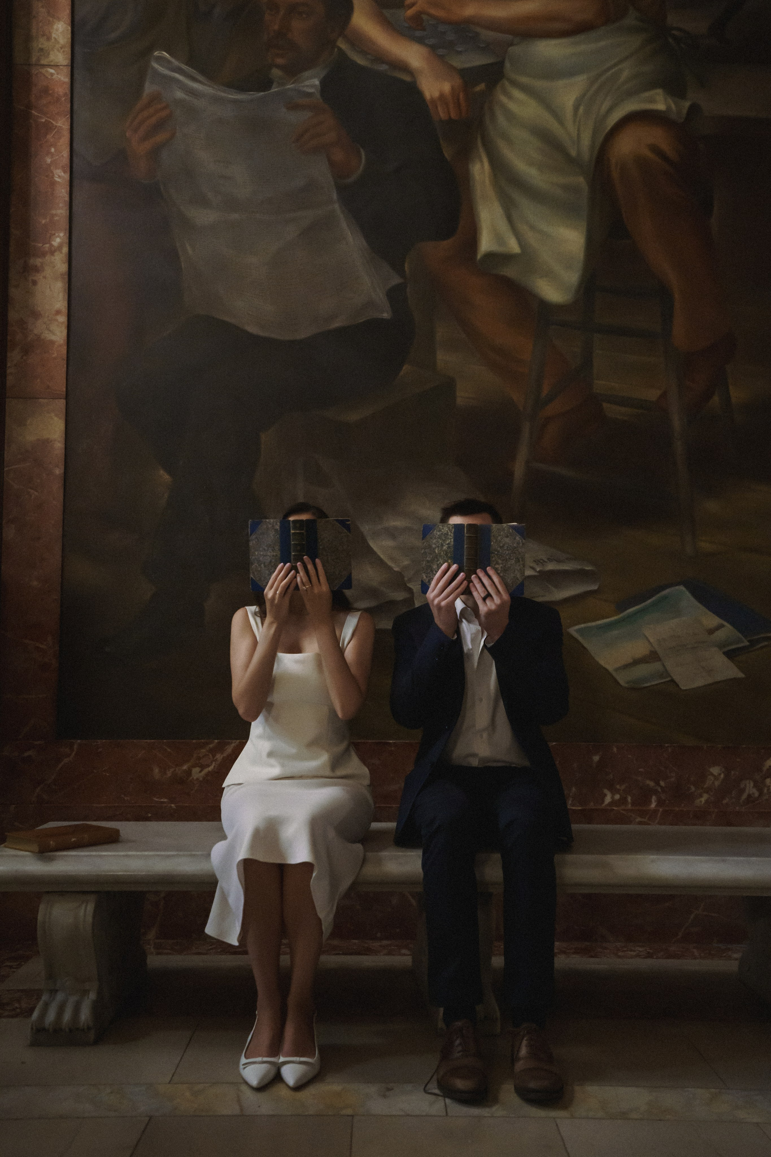 Library love story. New York + destination photographer