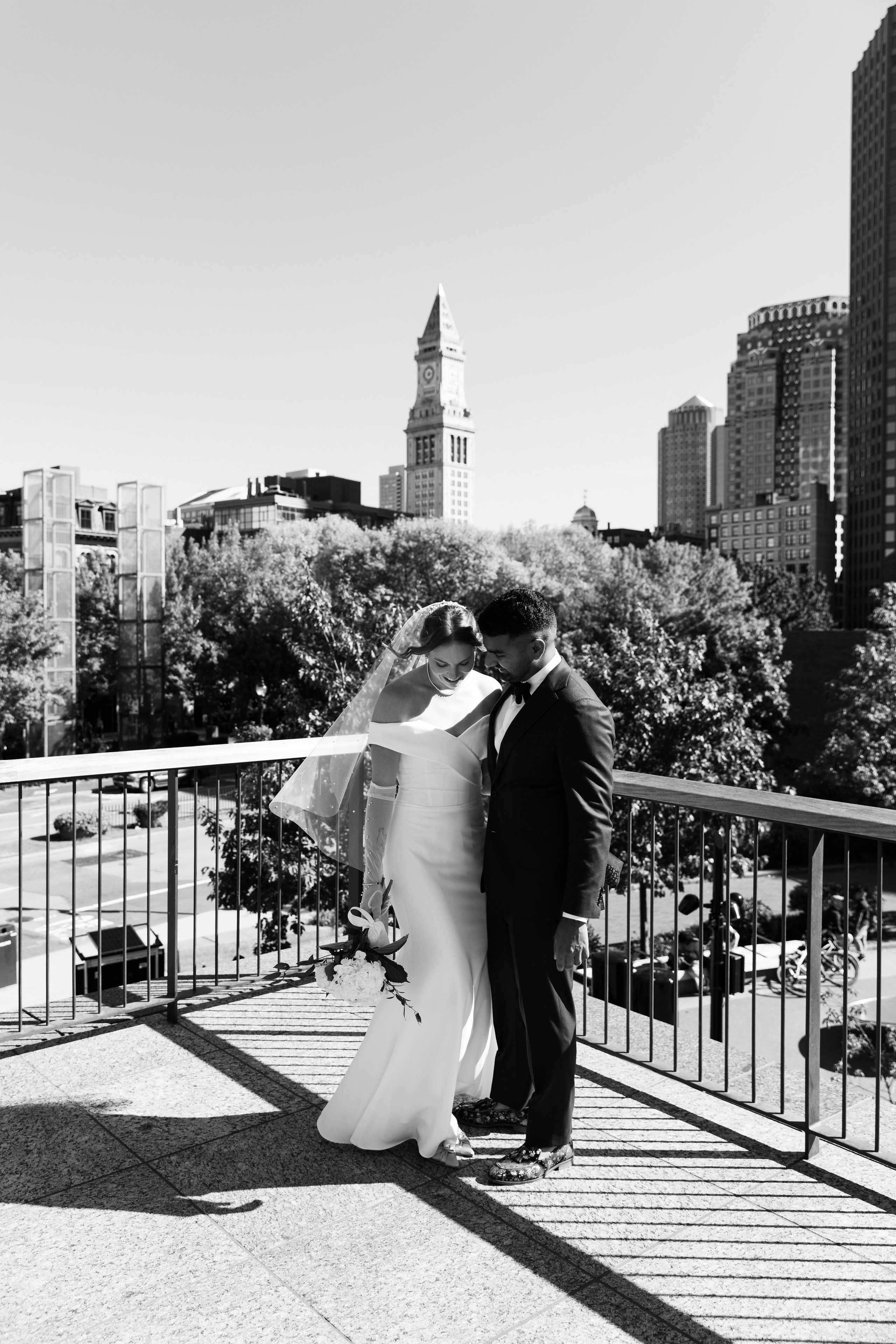Boston City Hall Wedding Photography