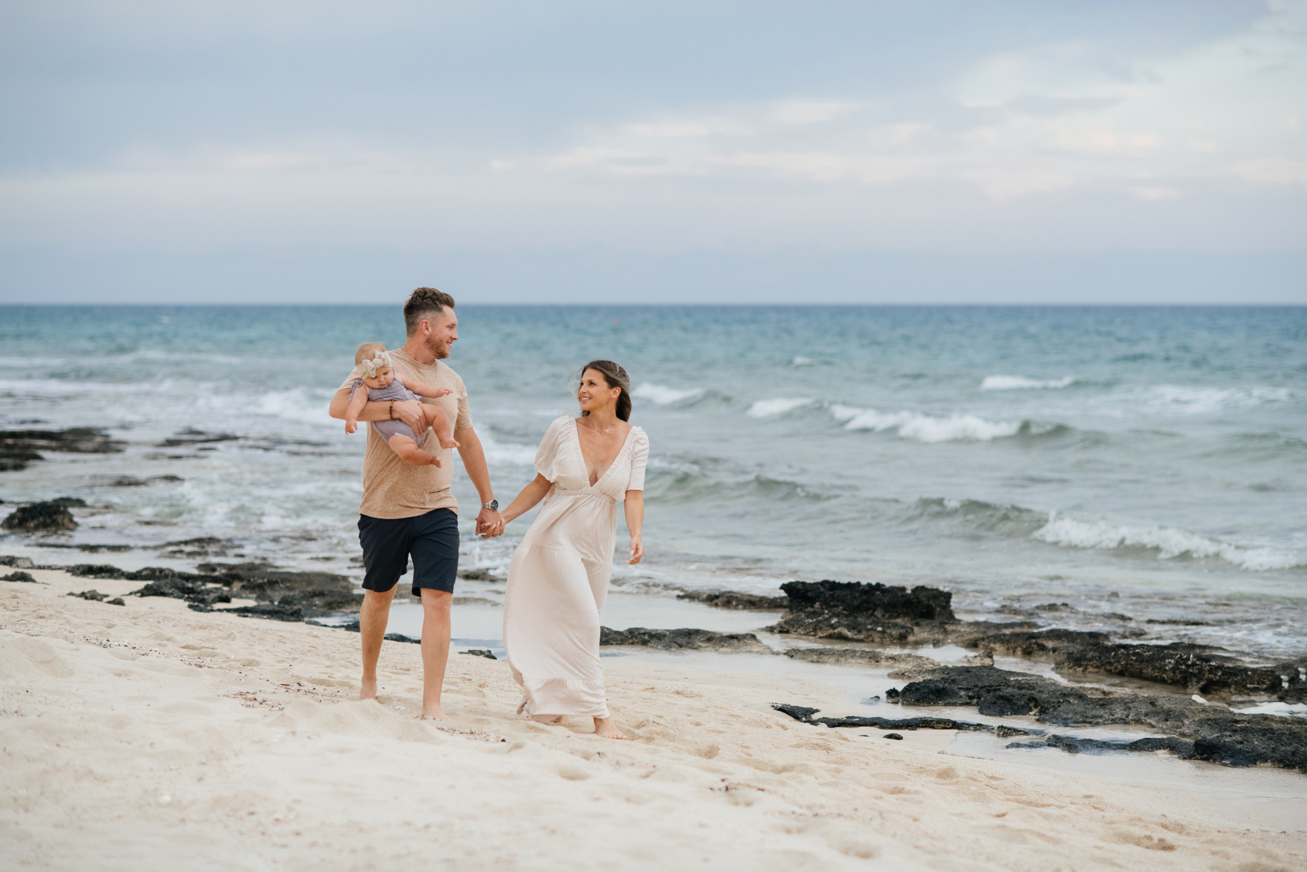 На пляже. Фотограф на Кипре