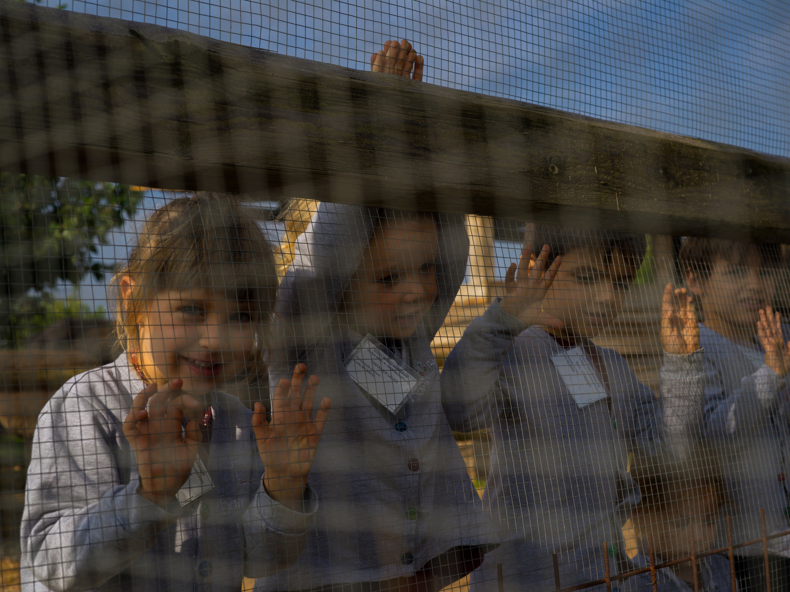 Children Gazing at Animals in Zoo – Heartwarming Family Photography in Milan and Verona