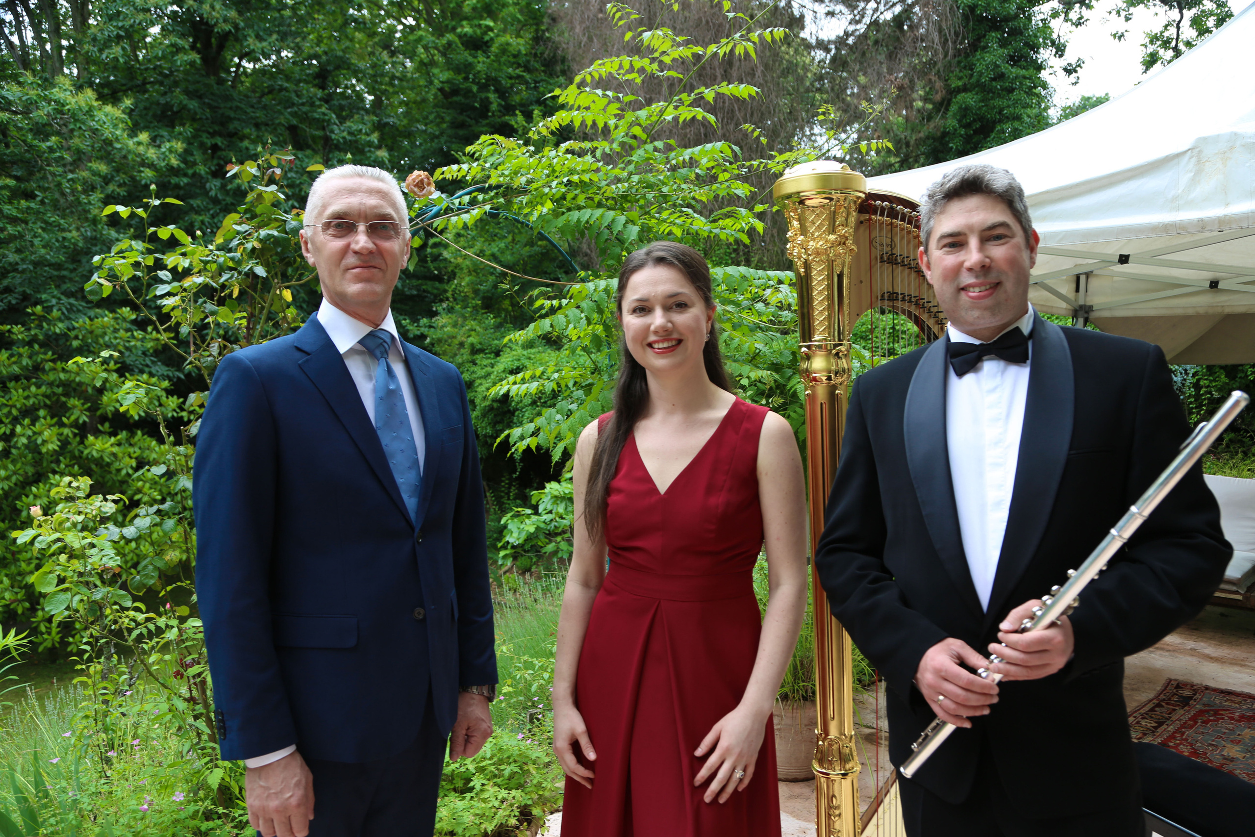 Harpe. Natalia Bogdanovska. Films et photographie corporate en France