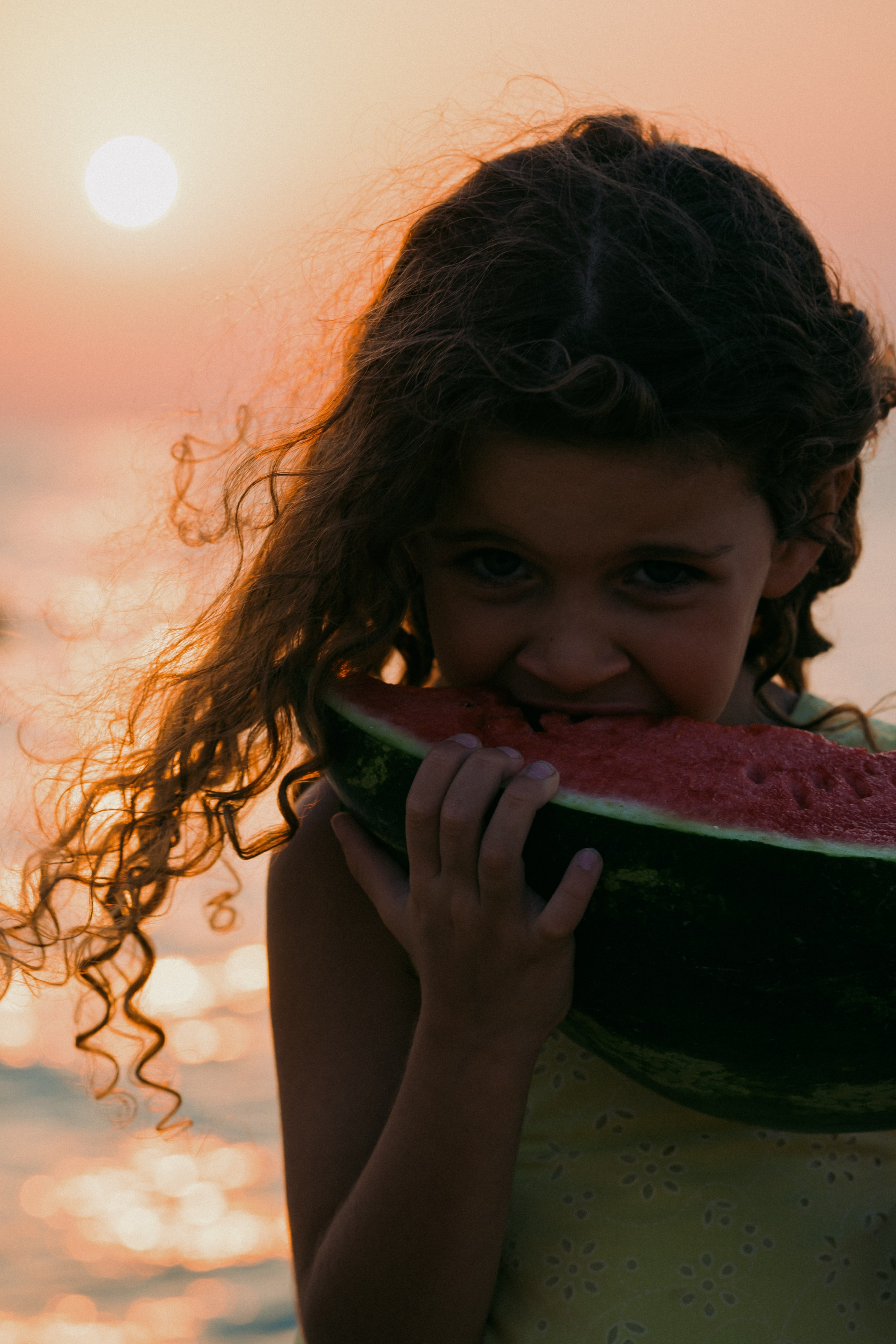 Watermelon Color Sunset. Elena Pretzner Photography