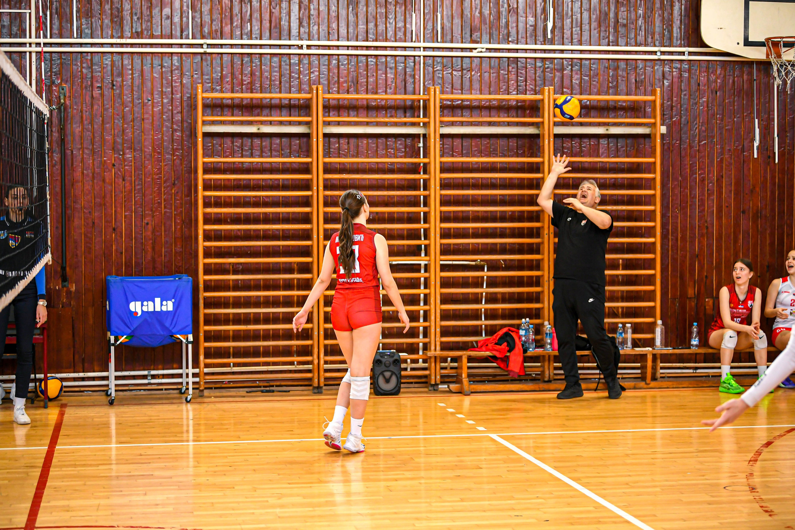 Odbojka 22.03.  Radnicki KG — BlockVolley JAG. Foto Simic Jagodina