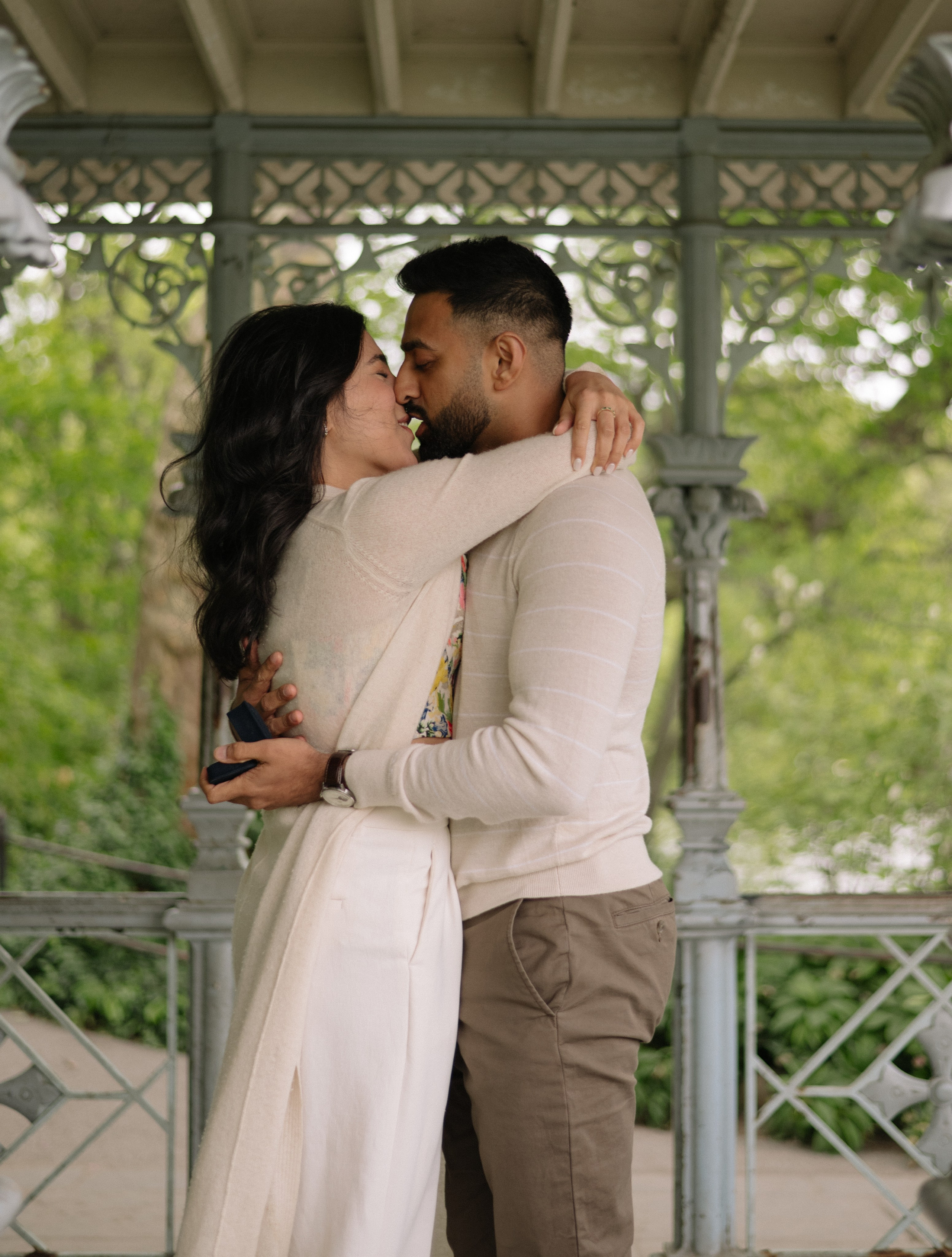Central Park Proposal. Irina Goncharenko — NYC Photographer