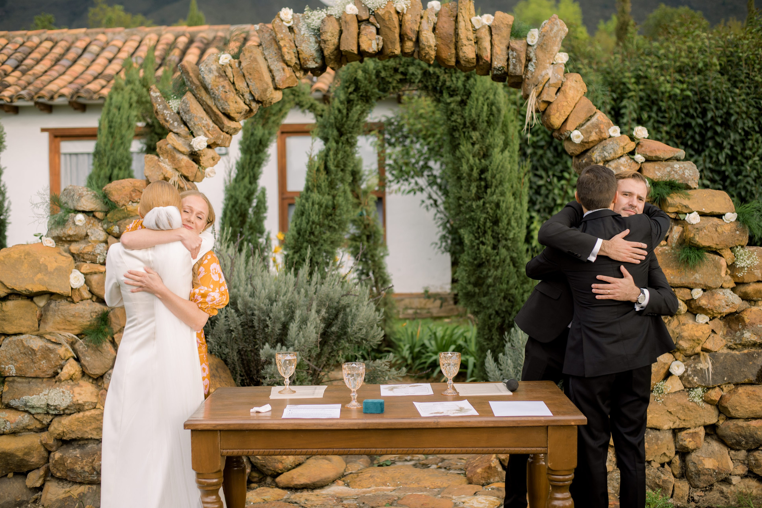 Fotografía y video de bodas en villa de Leyva - Colombia. Rafael Melo Weddings