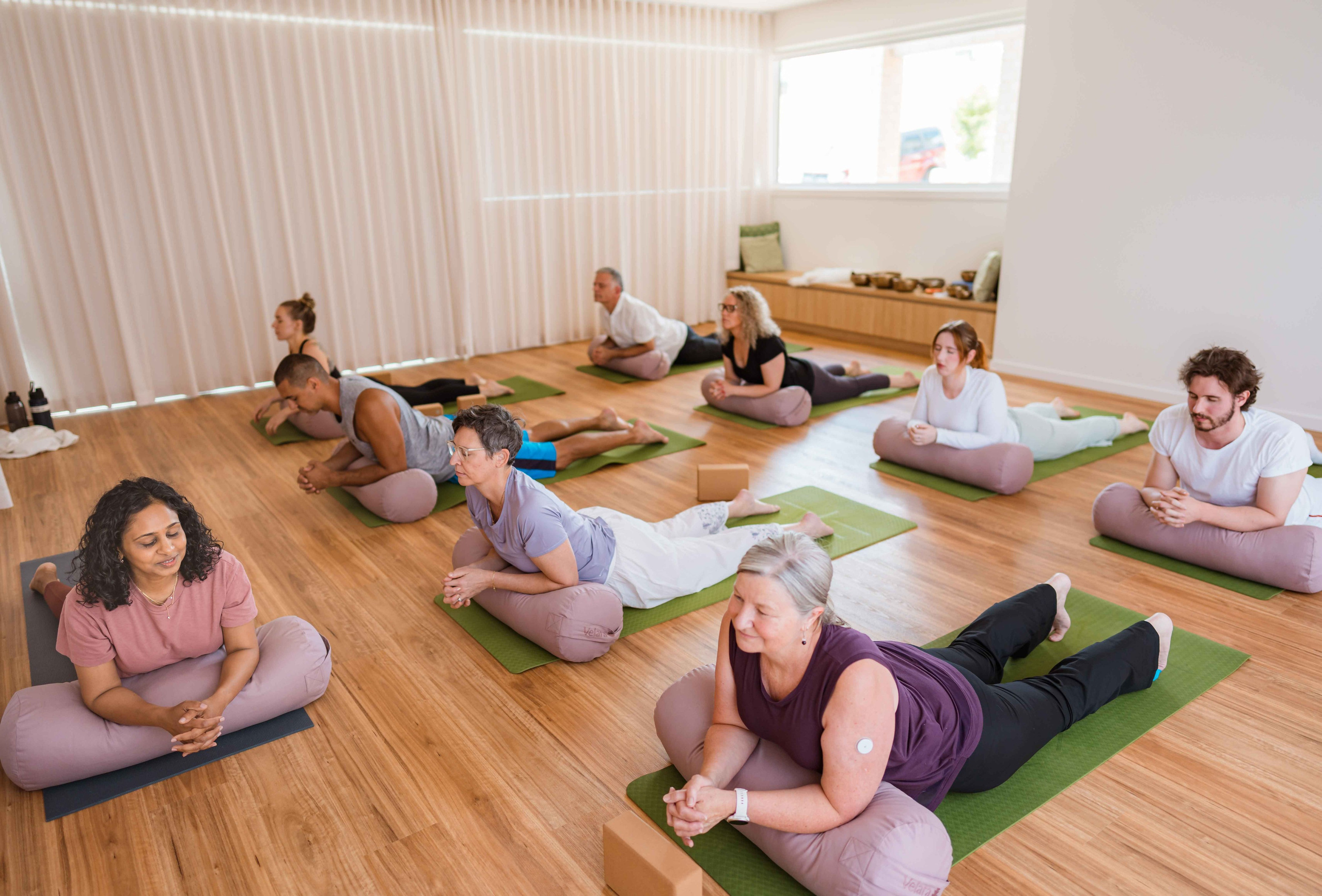 Wellness center photographerYoga studio photography MelbourneHolistic business branding photographySpiritual entrepreneur headshotsMindfulness brand photographer