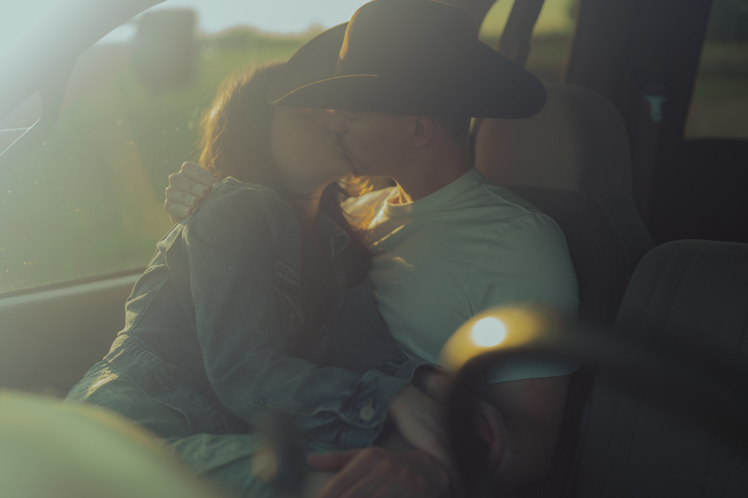 Summer Evening in a Pickup Truck. Photographer Viktoriia Skavronskaya