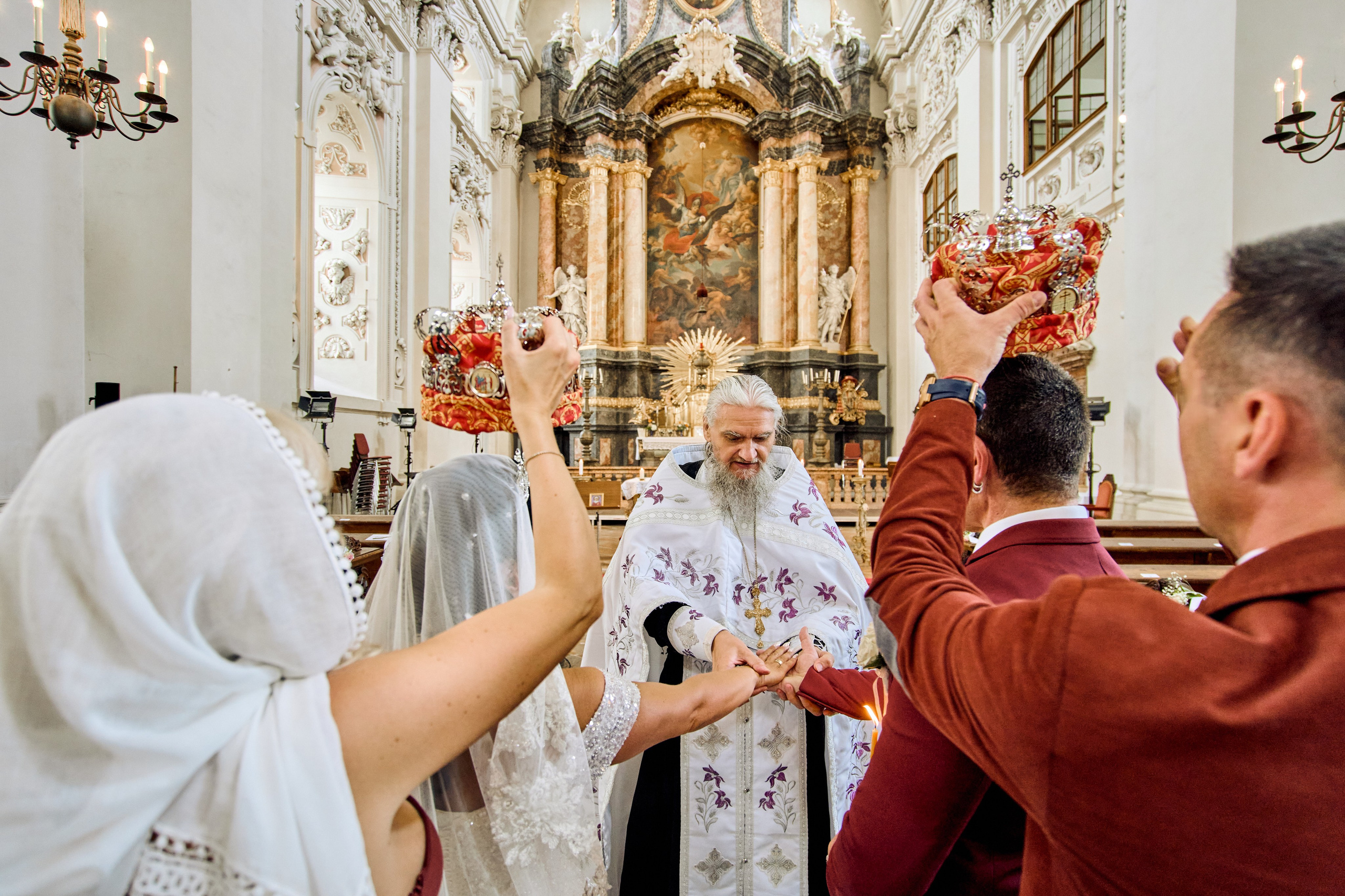 Trauung. Hochzeits- und Reportagefotograf für München, Regensburg, Deutschland RED LINE Media
