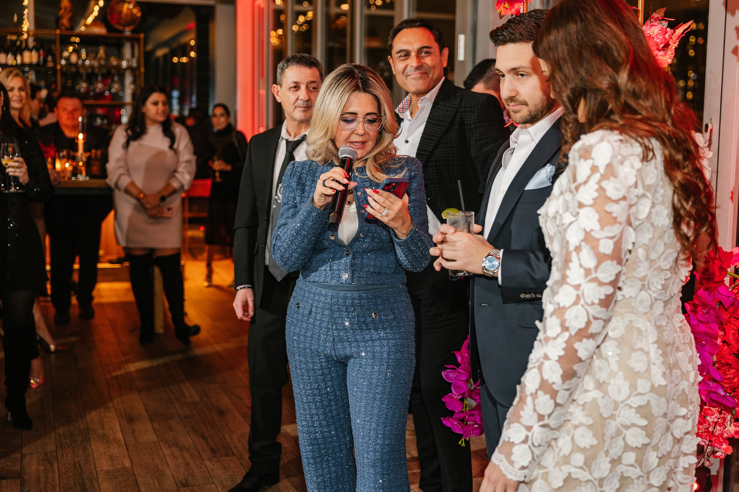 02.18.2024 Engagement Party. Wedding family event photographer in Chicago Nick Yushevich