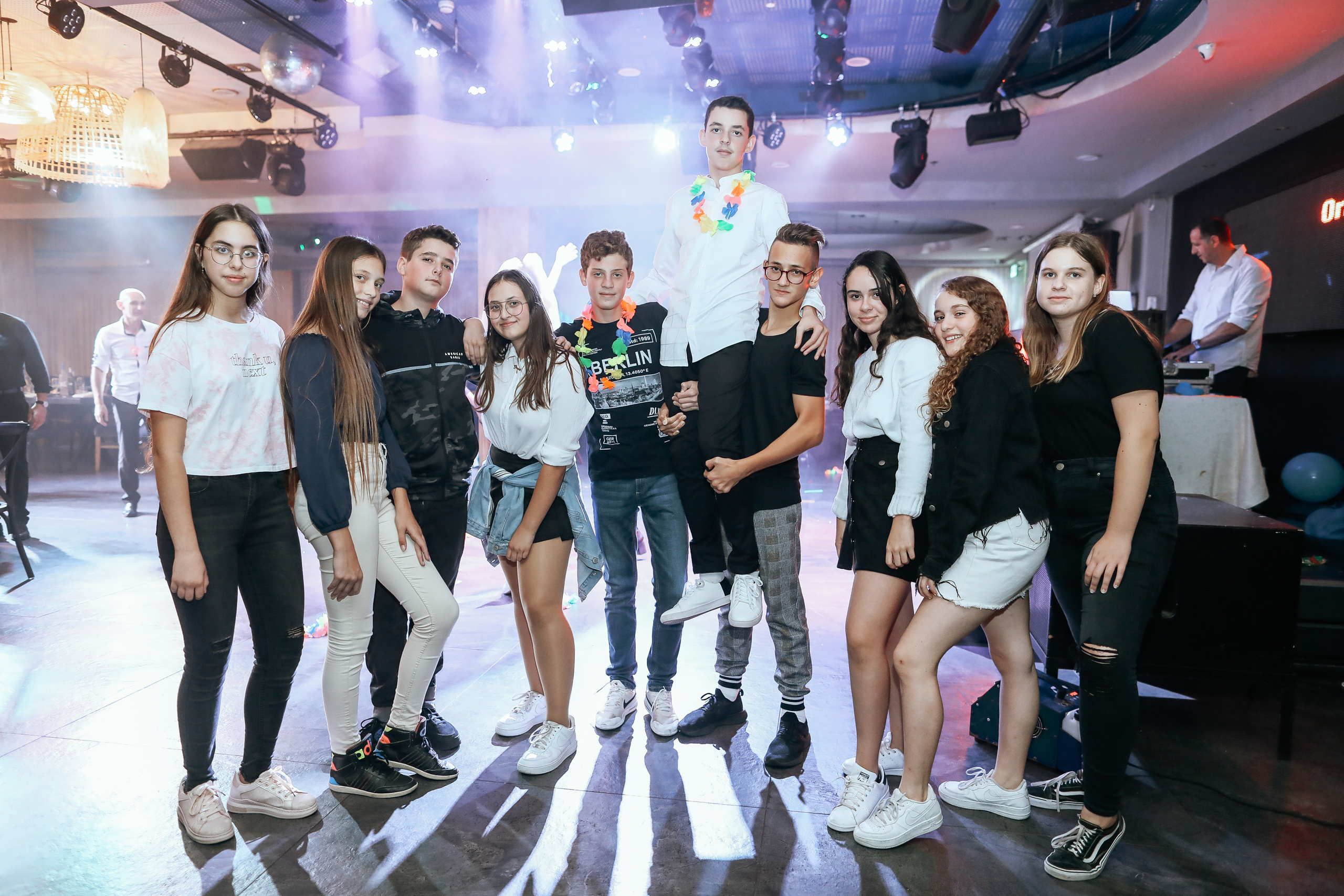 Празднование Бар Мицвы в зале торжеств «Ораним», Хайфа. George TLV — Professional photographer and retoucher in Israel