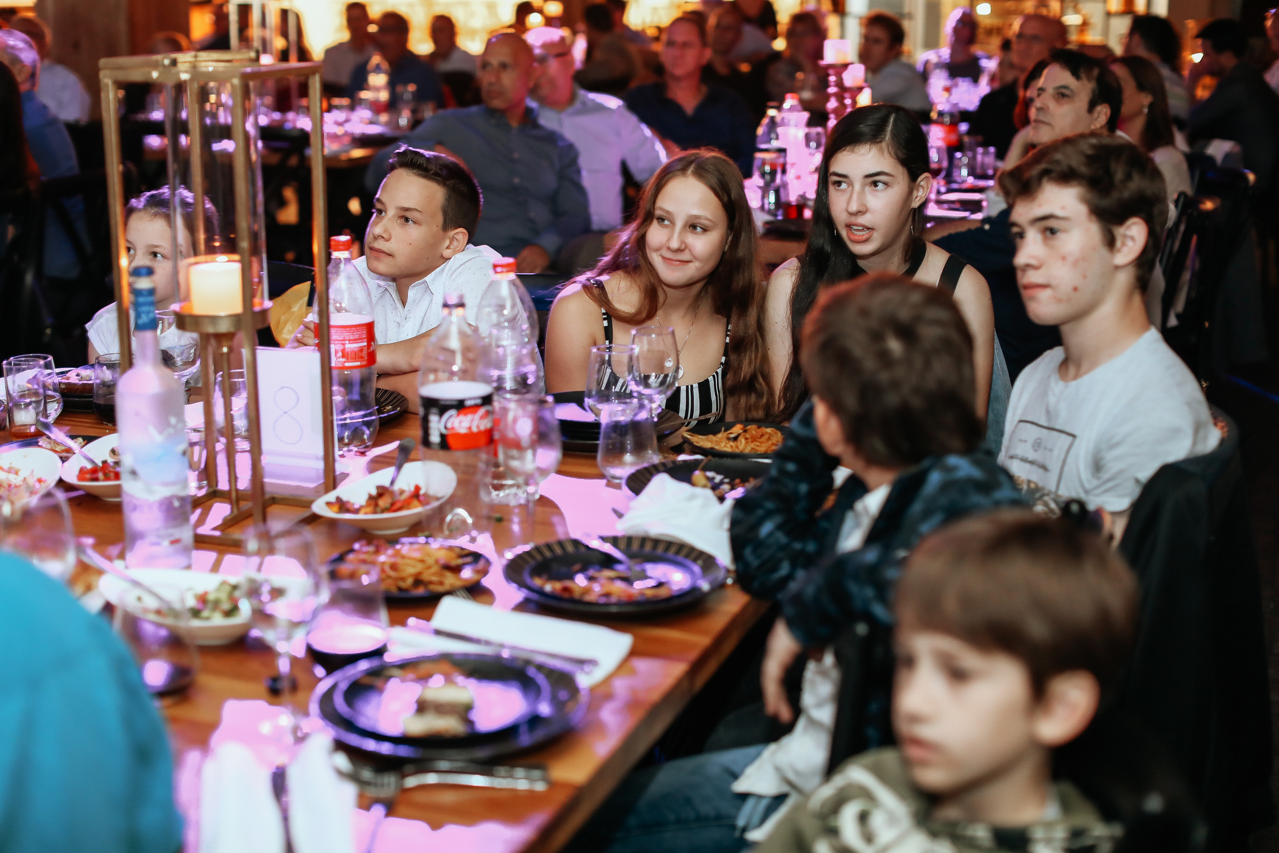 Празднование Бар Мицвы в зале торжеств «Ораним», Хайфа. George TLV — Professional photographer and retoucher in Israel
